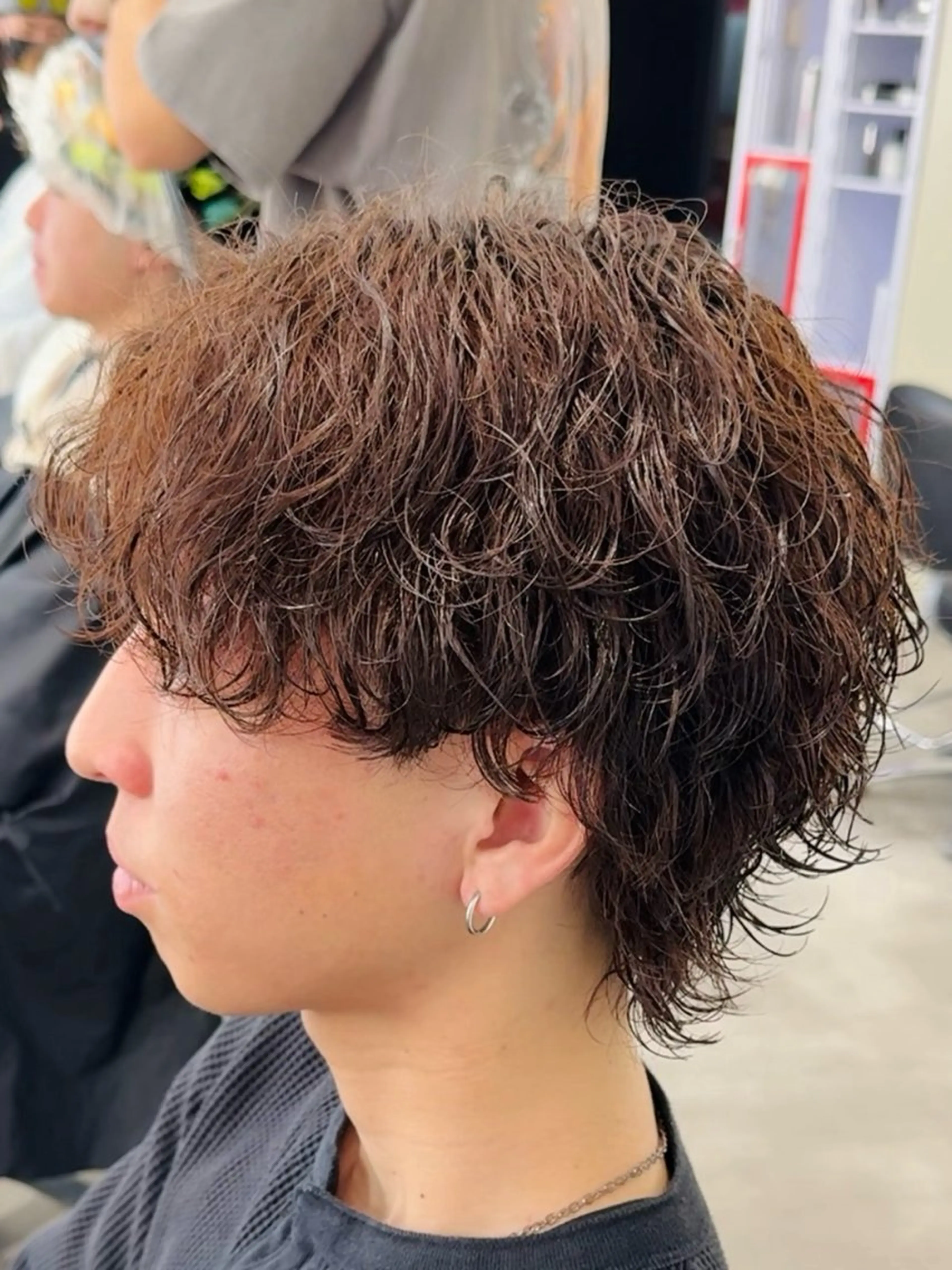 ショート カット パーマ 高橋 昂大のヘアスタイル