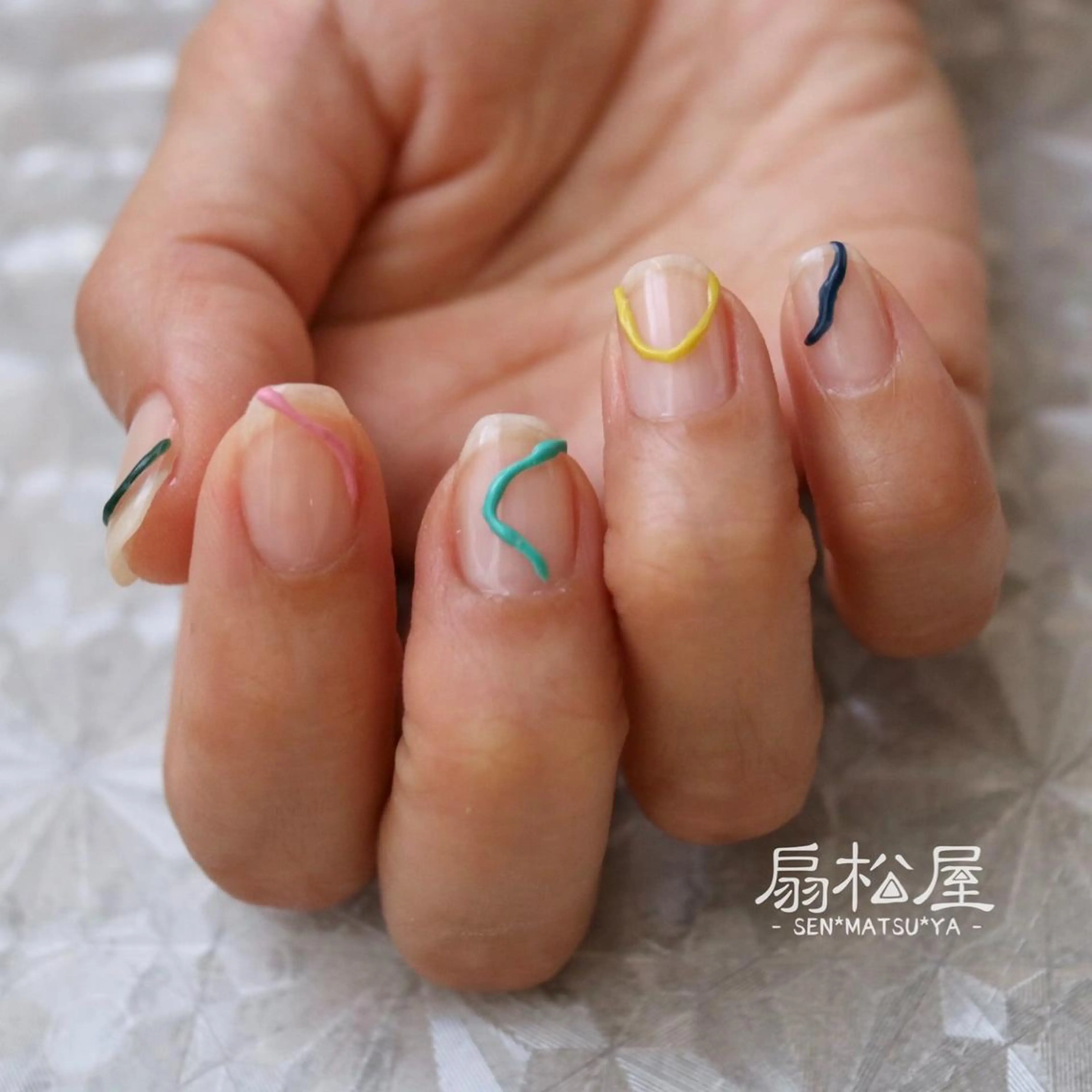 ネイル 扇松屋 marie.nのネイルデザイン