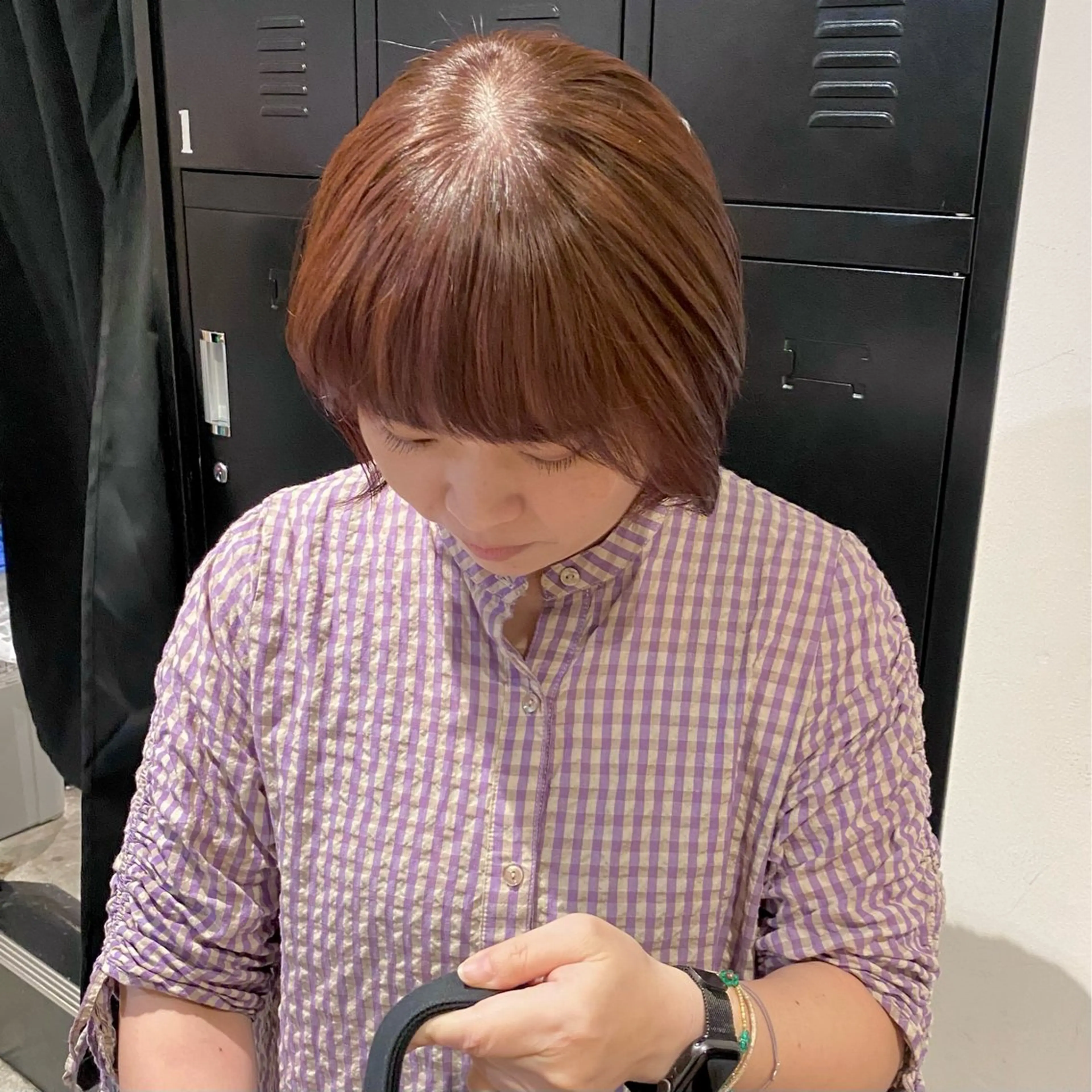 ショート カラー otoha✳︎ くすみカラーのヘアスタイル