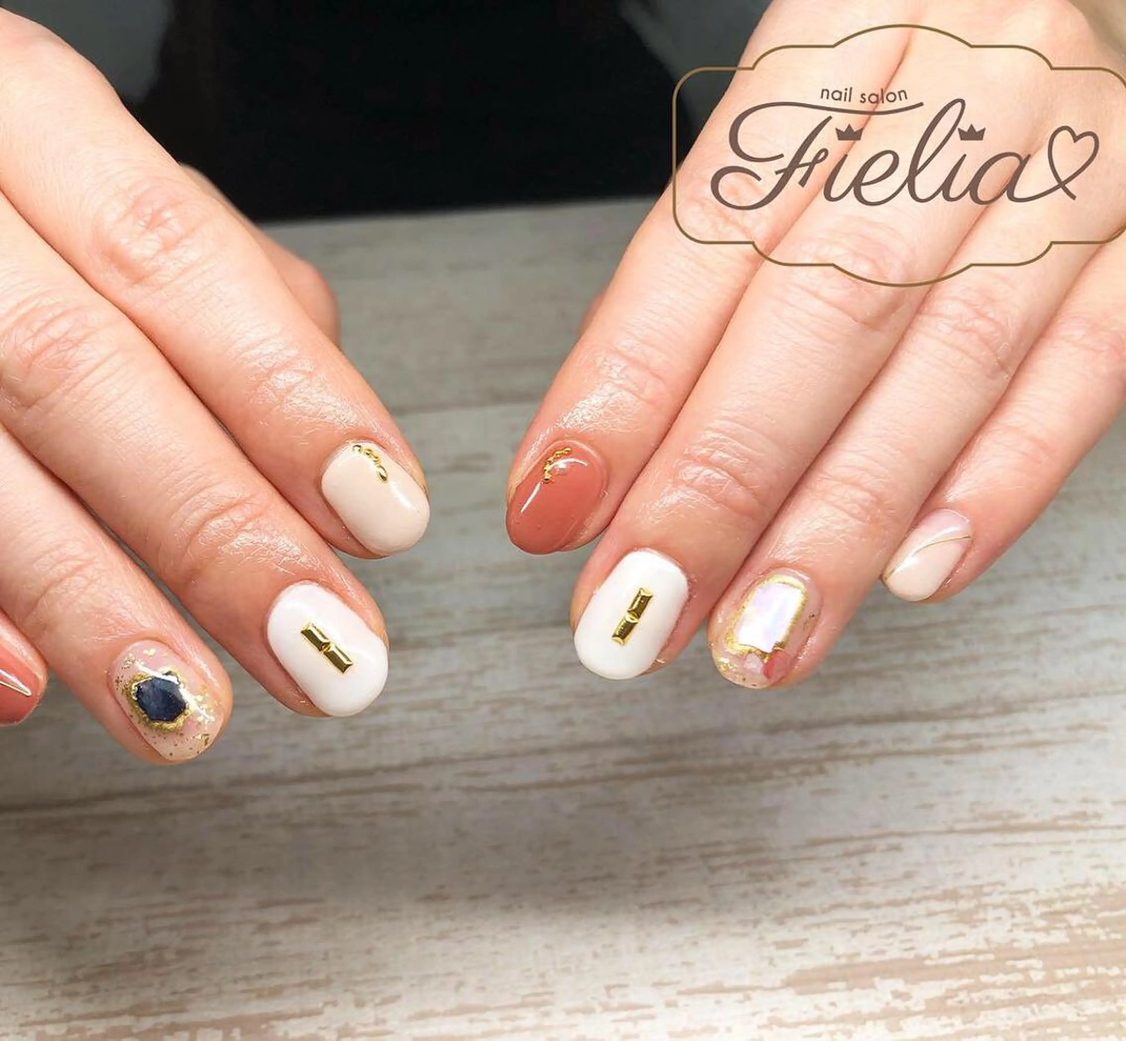 ネイル ハンドネイル Fielia momoのネイルデザイン