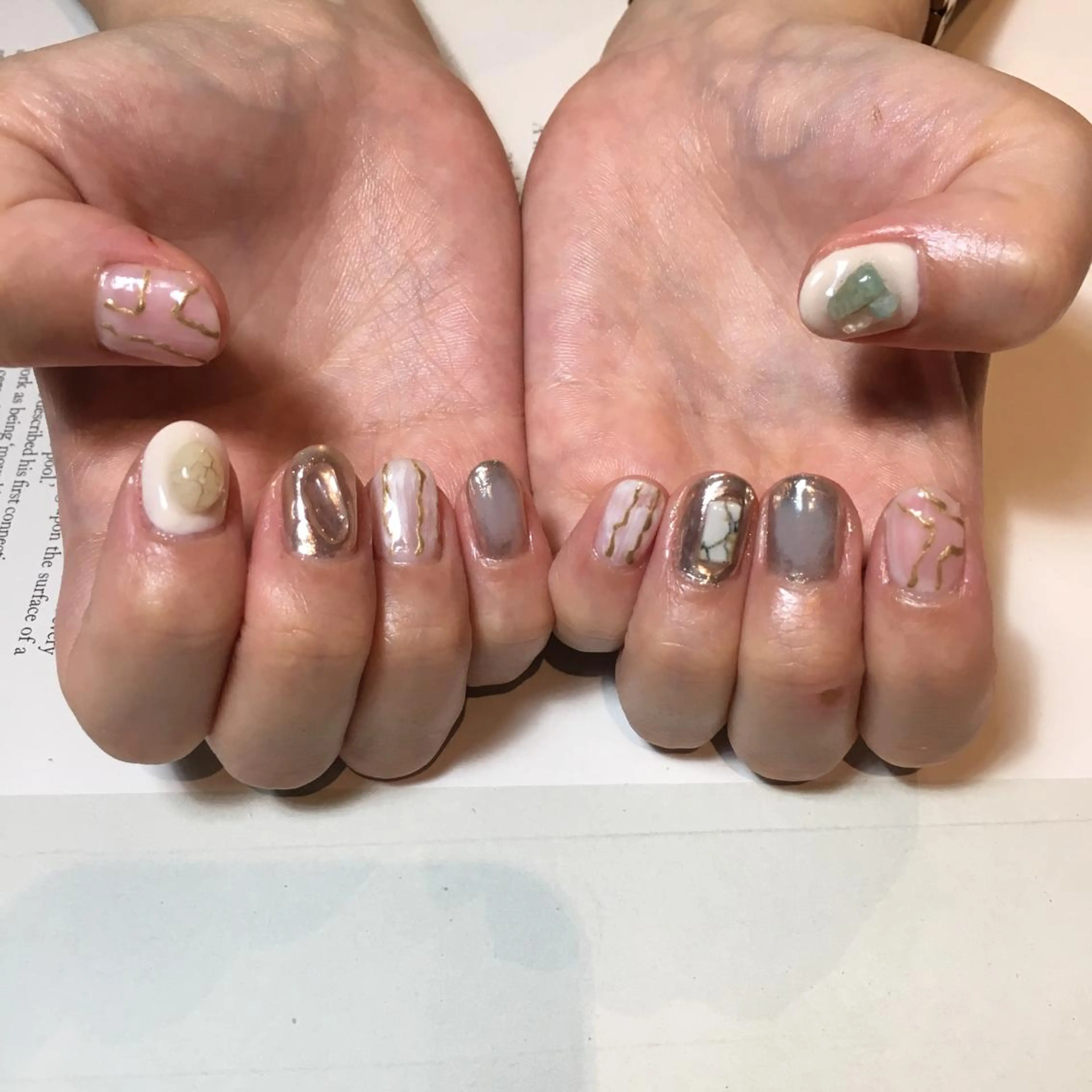 ネイル ハンドネイル Seis Shihoのネイルデザイン