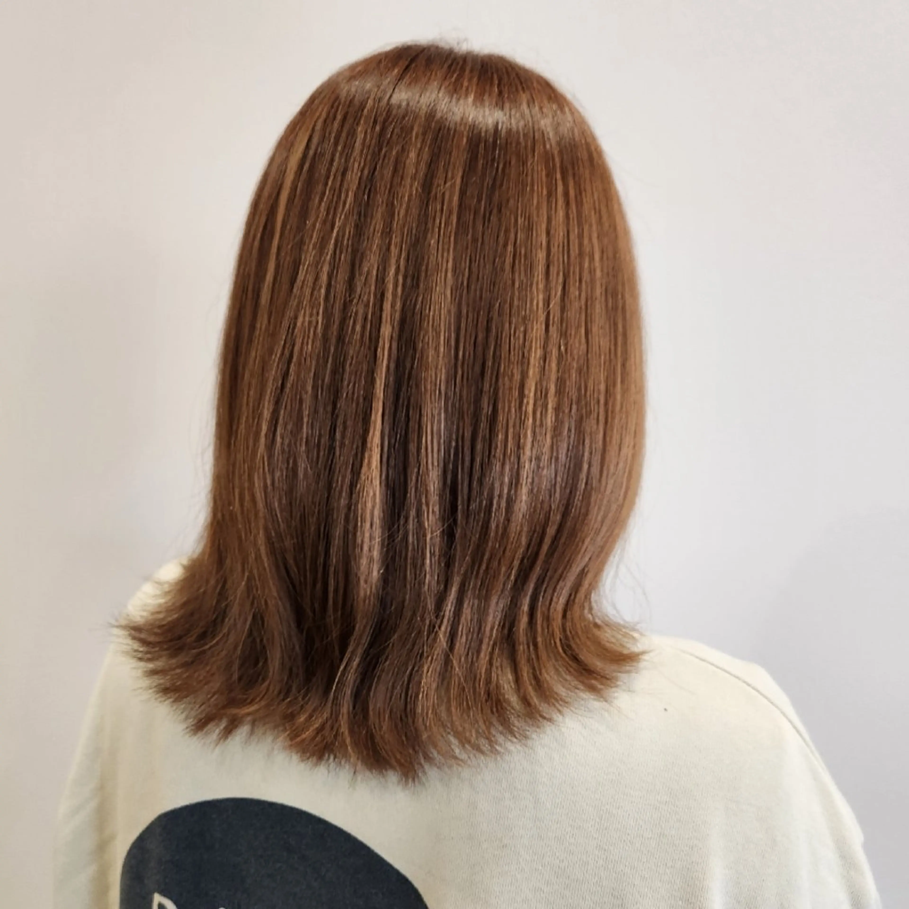 ミディアム カラー ベージュカラー O.hair designers所属・シールエクステ🎀 ホシノ🕒ユウカのヘアスタイル