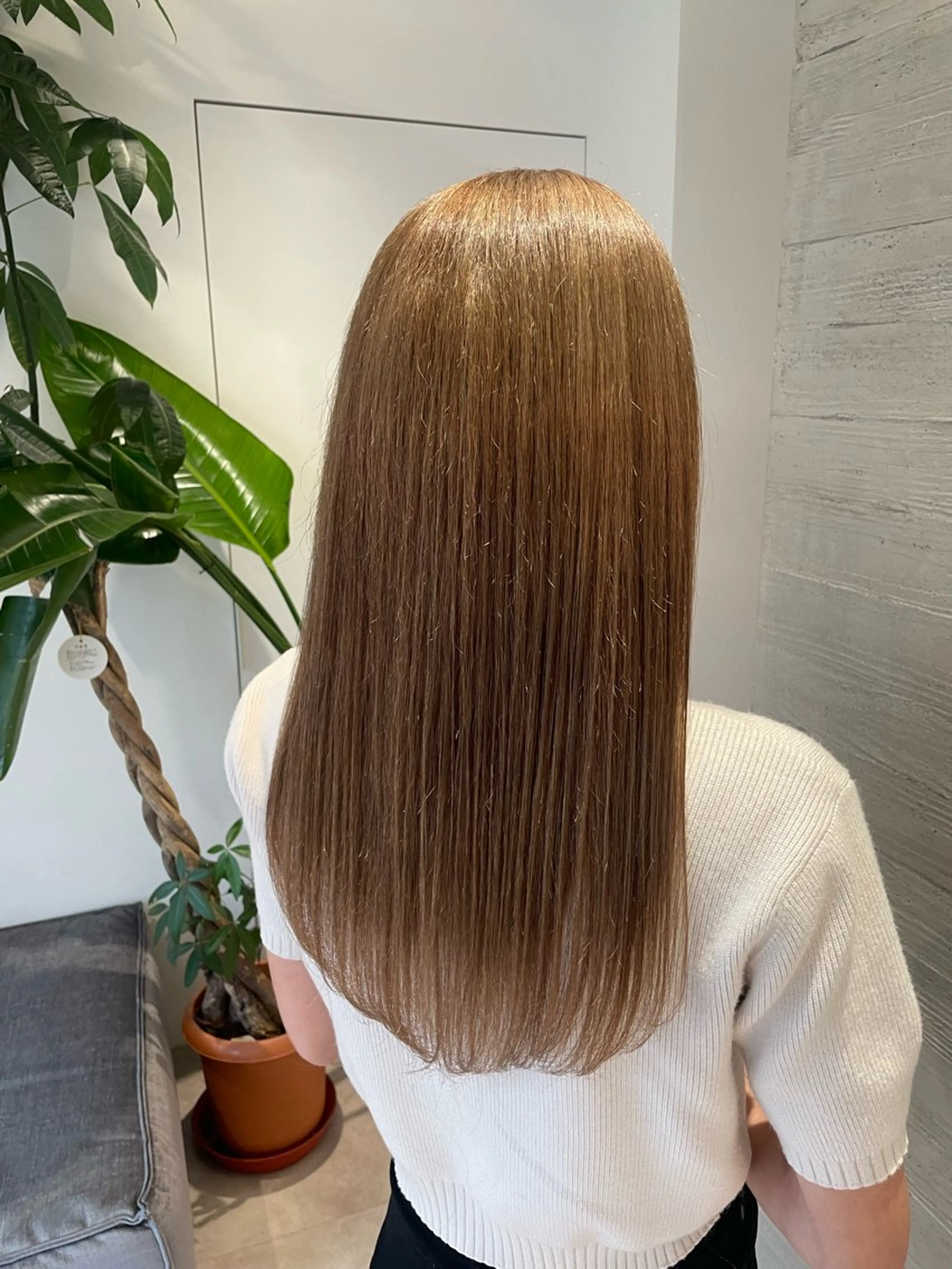 セミロング NEST by chord （ネストバイコード）所属・🤍関根 朋香🤍のヘアスタイル