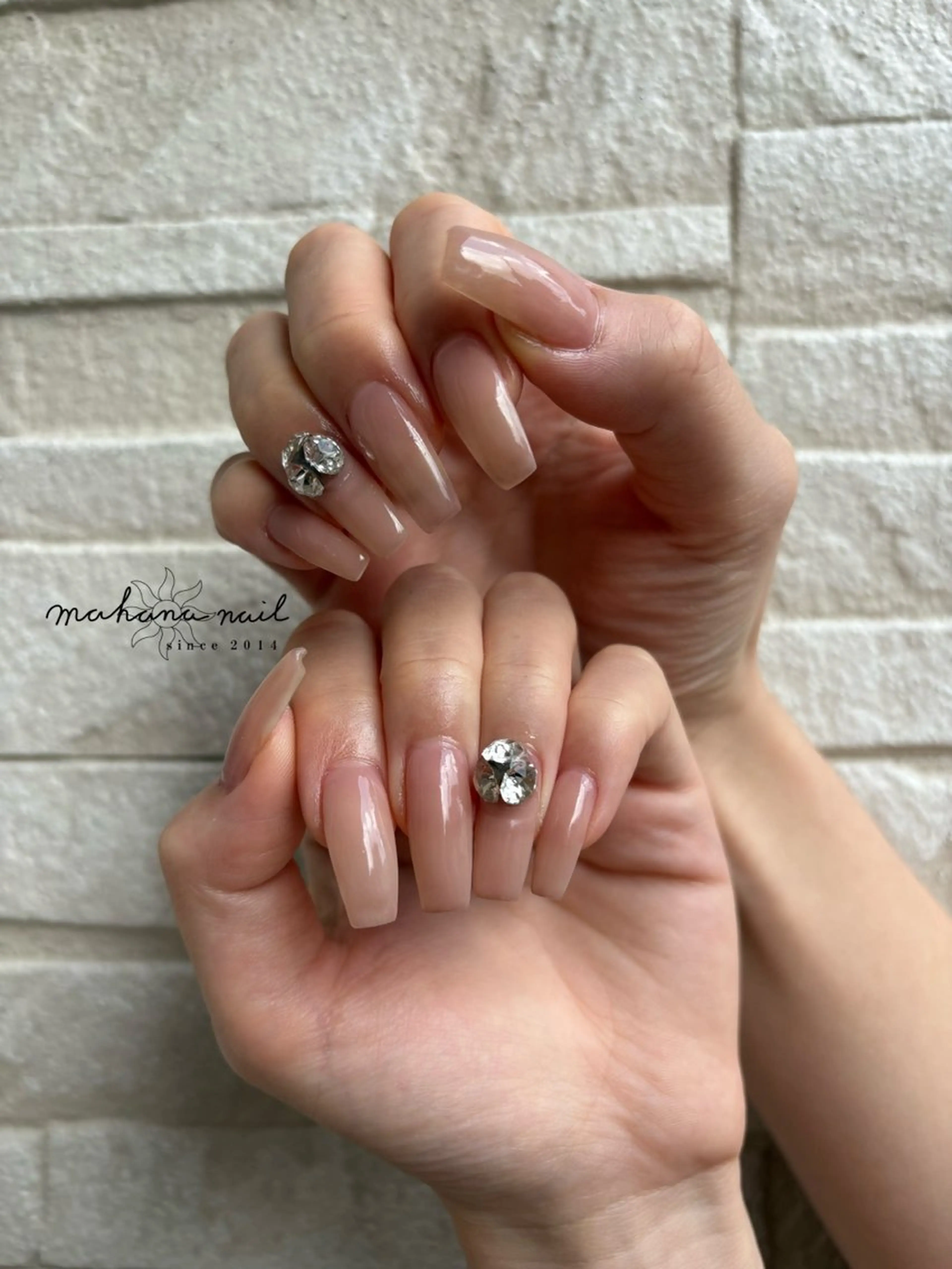 ネイル ロングネイル ハンドネイル mahana nailのネイルデザイン