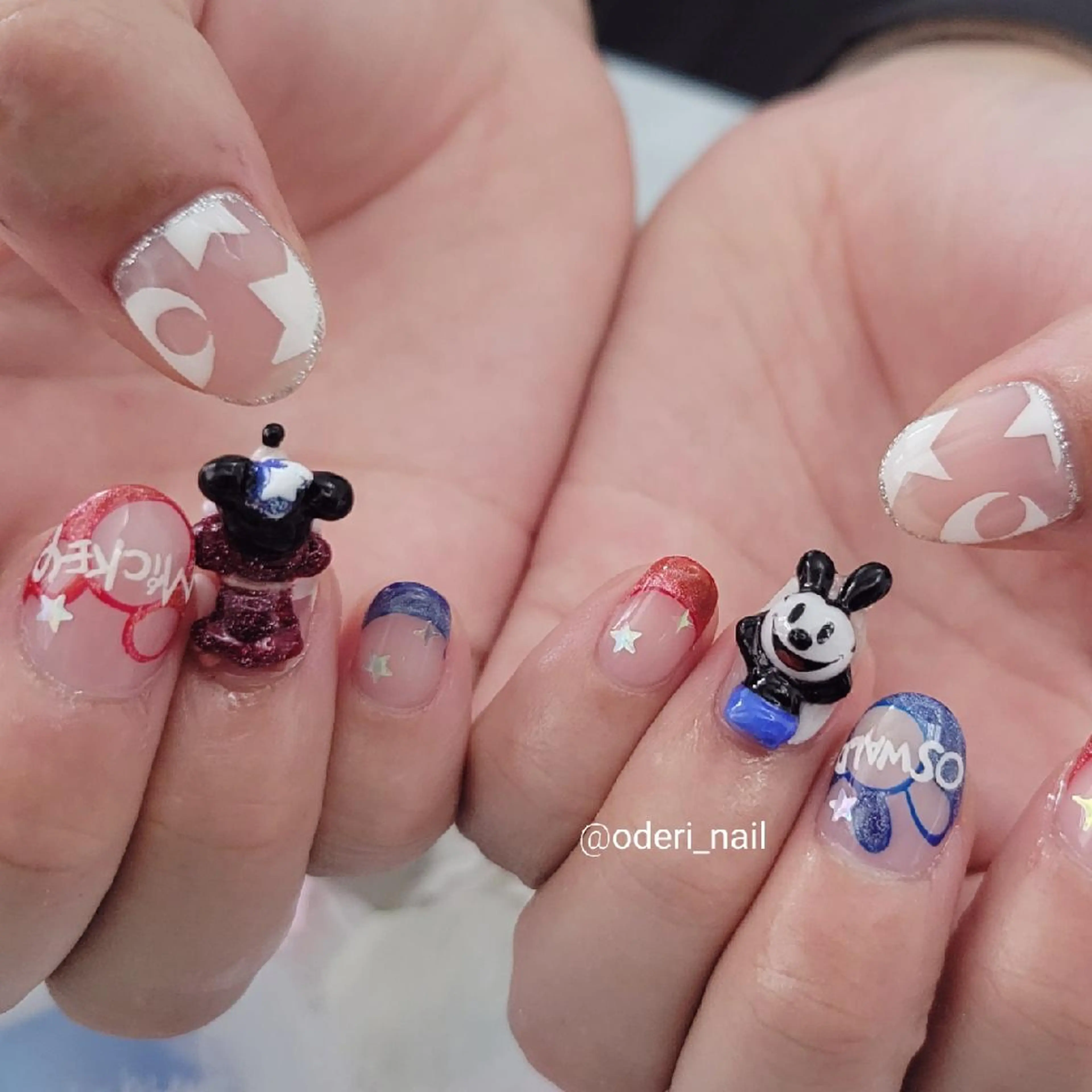 ネイル アートネイル ジェルネイル おで@ oderi_nailのネイルデザイン