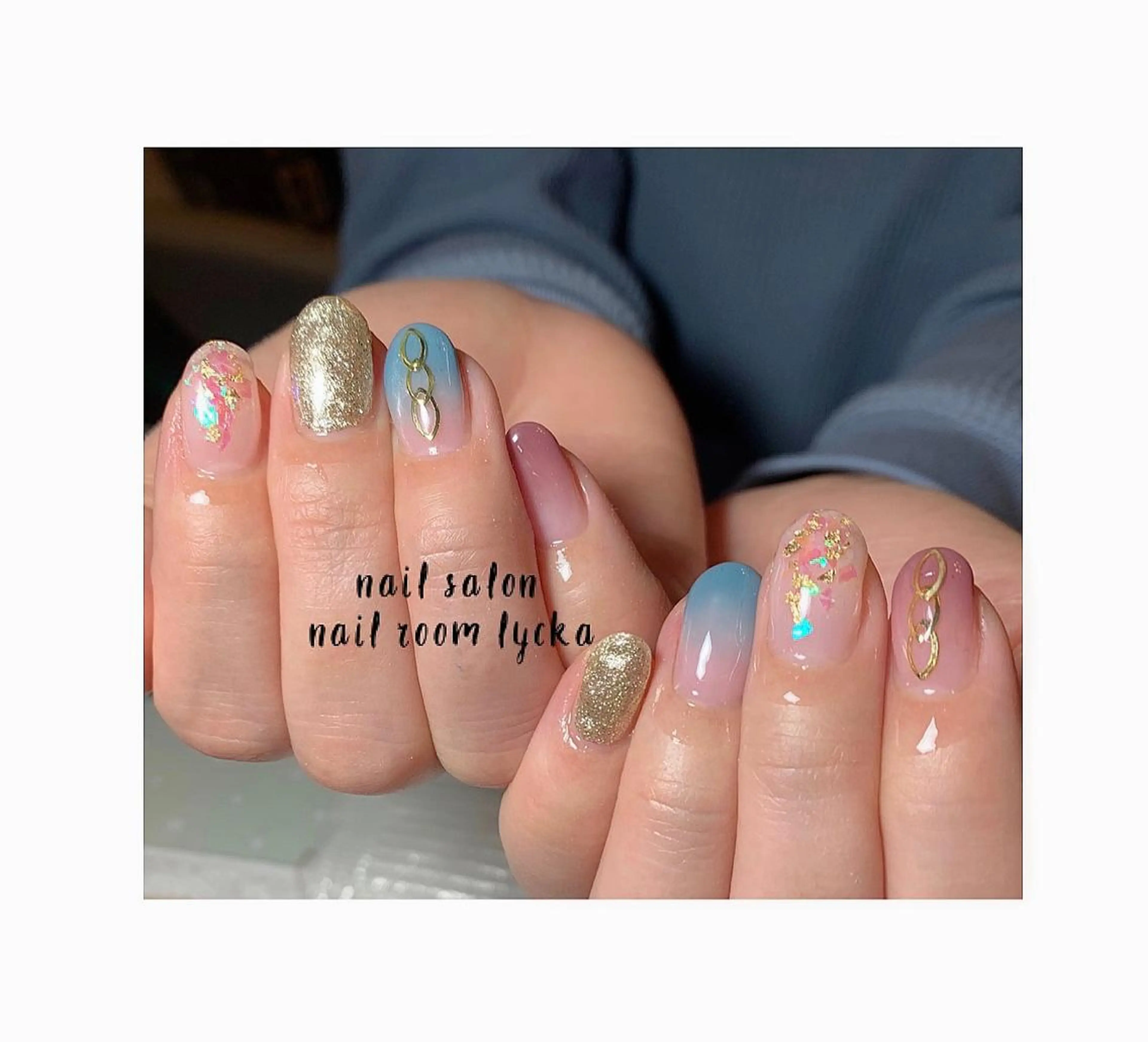 ネイル ジェルネイル ニュアンスネイル パラジェル 春ネイル 夏ネイル ﾈｲﾙﾙｰﾑﾘｯｶ 𝐦𝐚𝐲𝐮のネイルデザイン