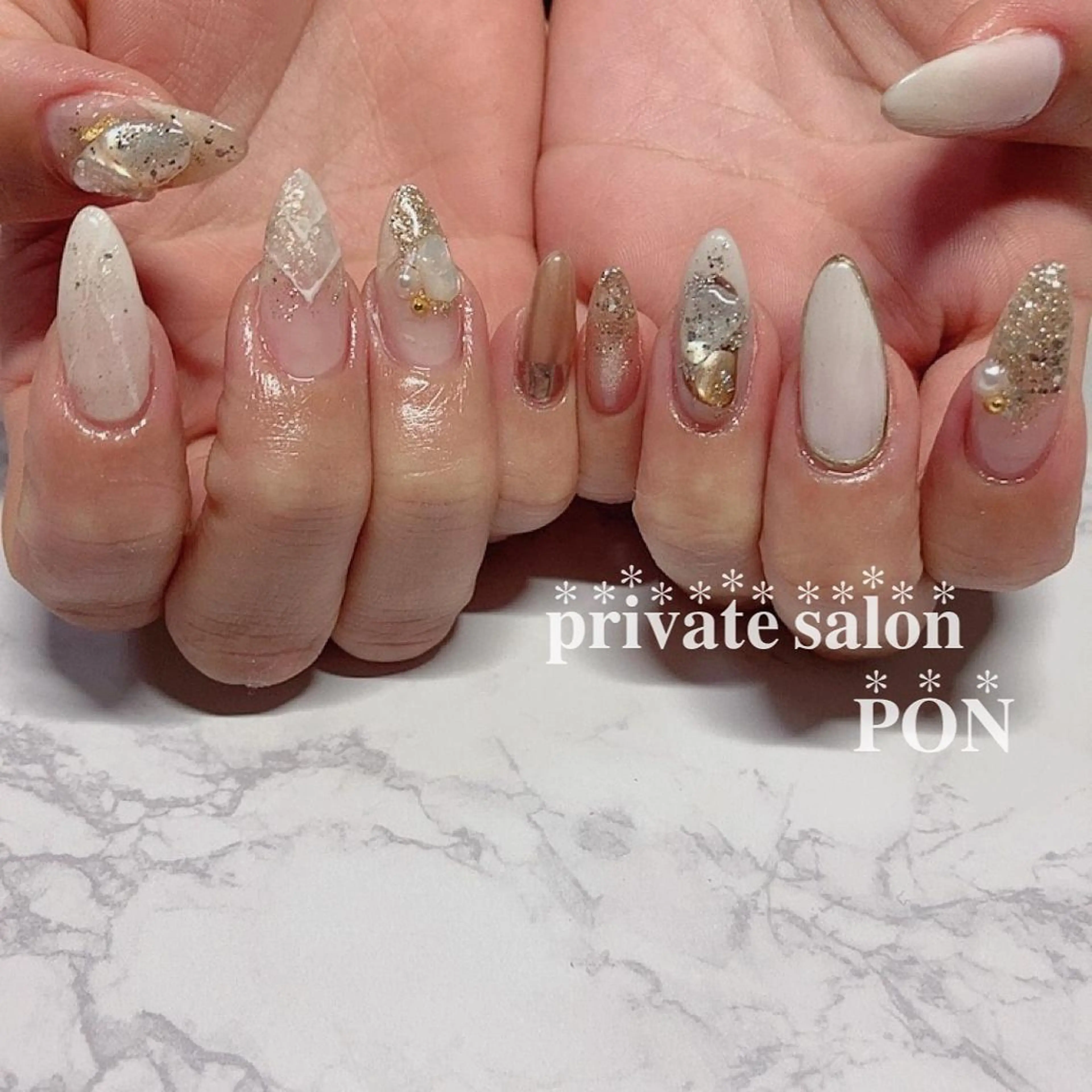 ネイル private salon　ponのネイルデザイン