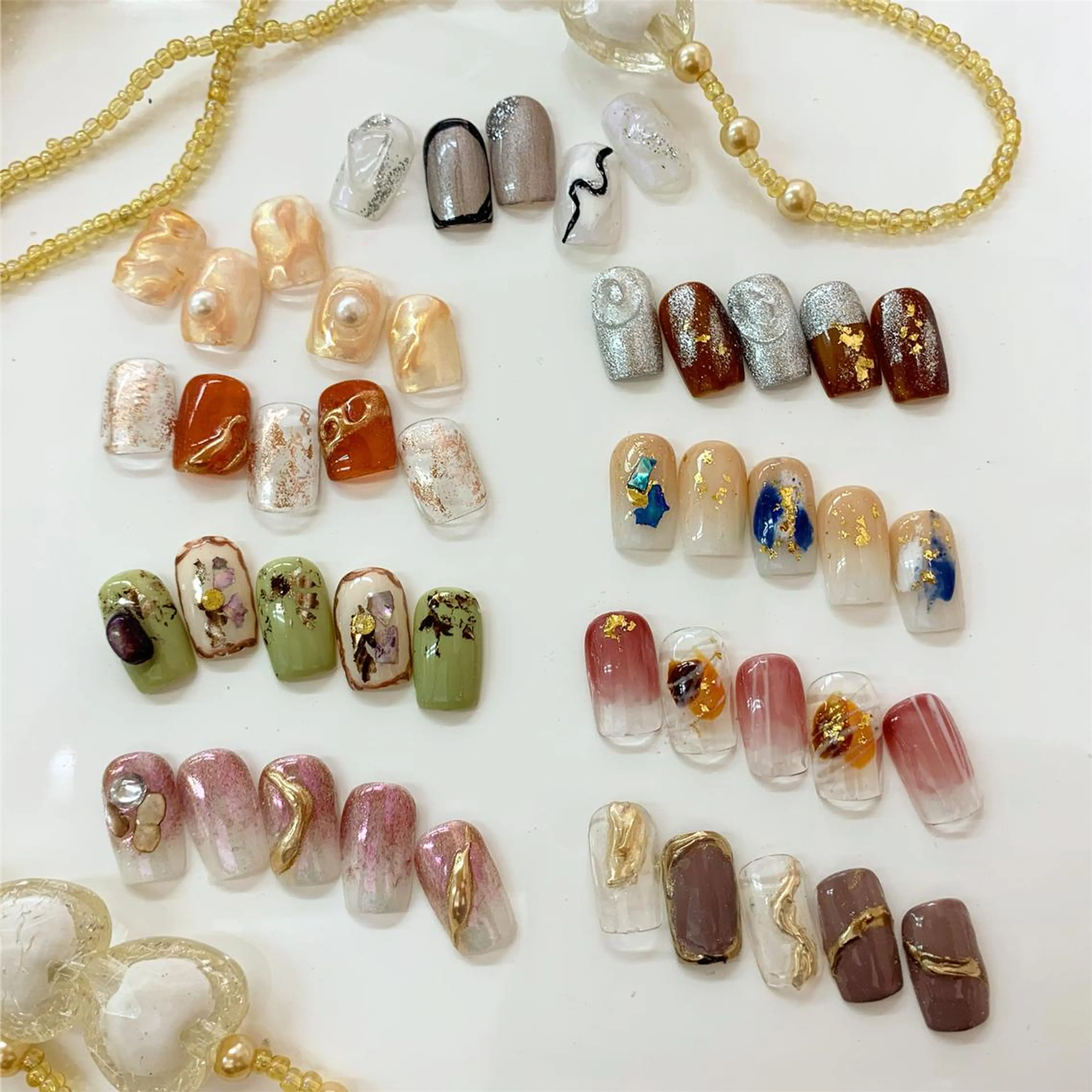 ネイル 🦋ネイルサロン ブラン🌈ゆりのネイルデザイン