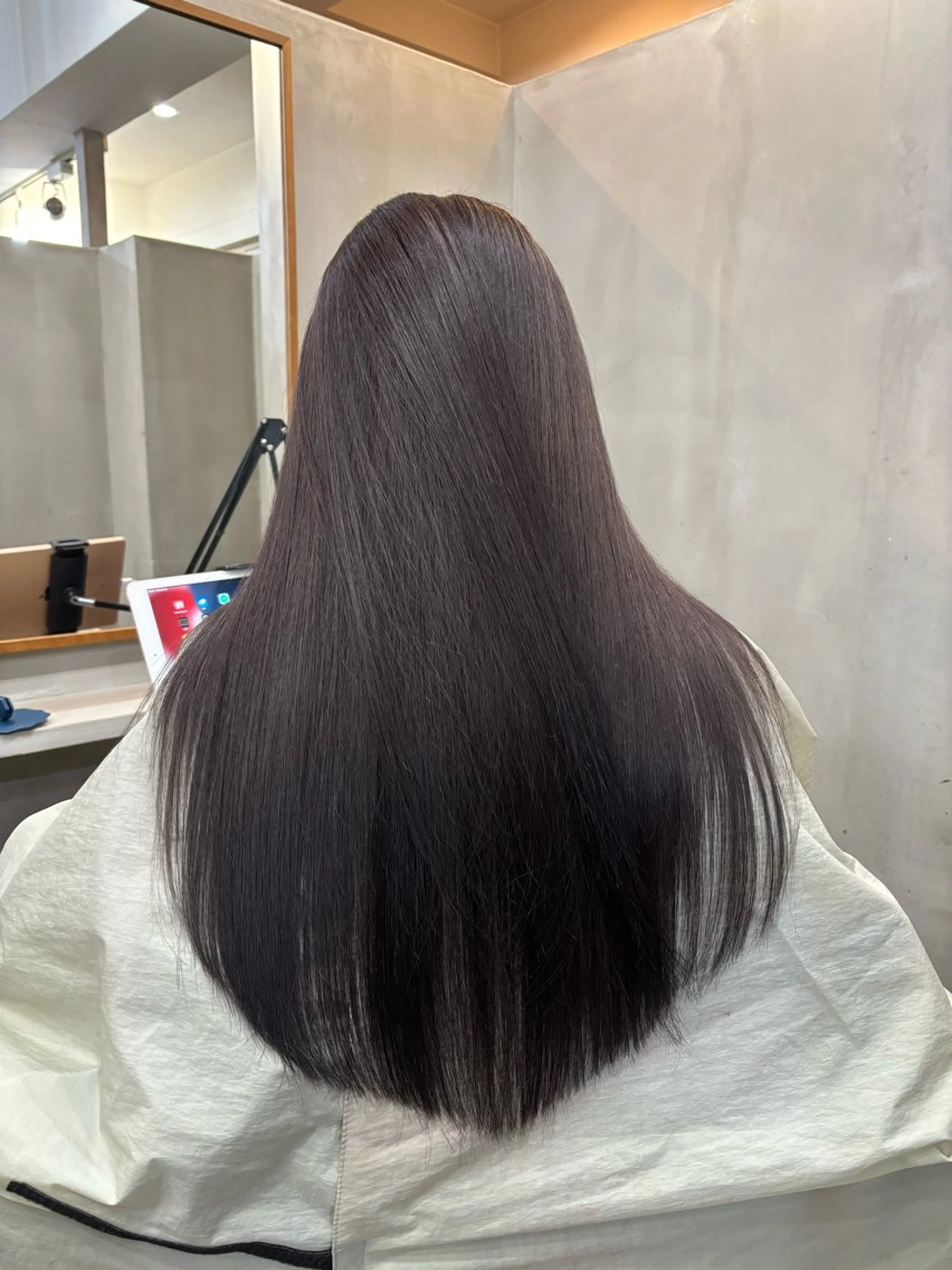 ロング カラー ブラウンカラー 透明感カラー ヘアカラー VOYAGE所属・中園 康のヘアスタイル