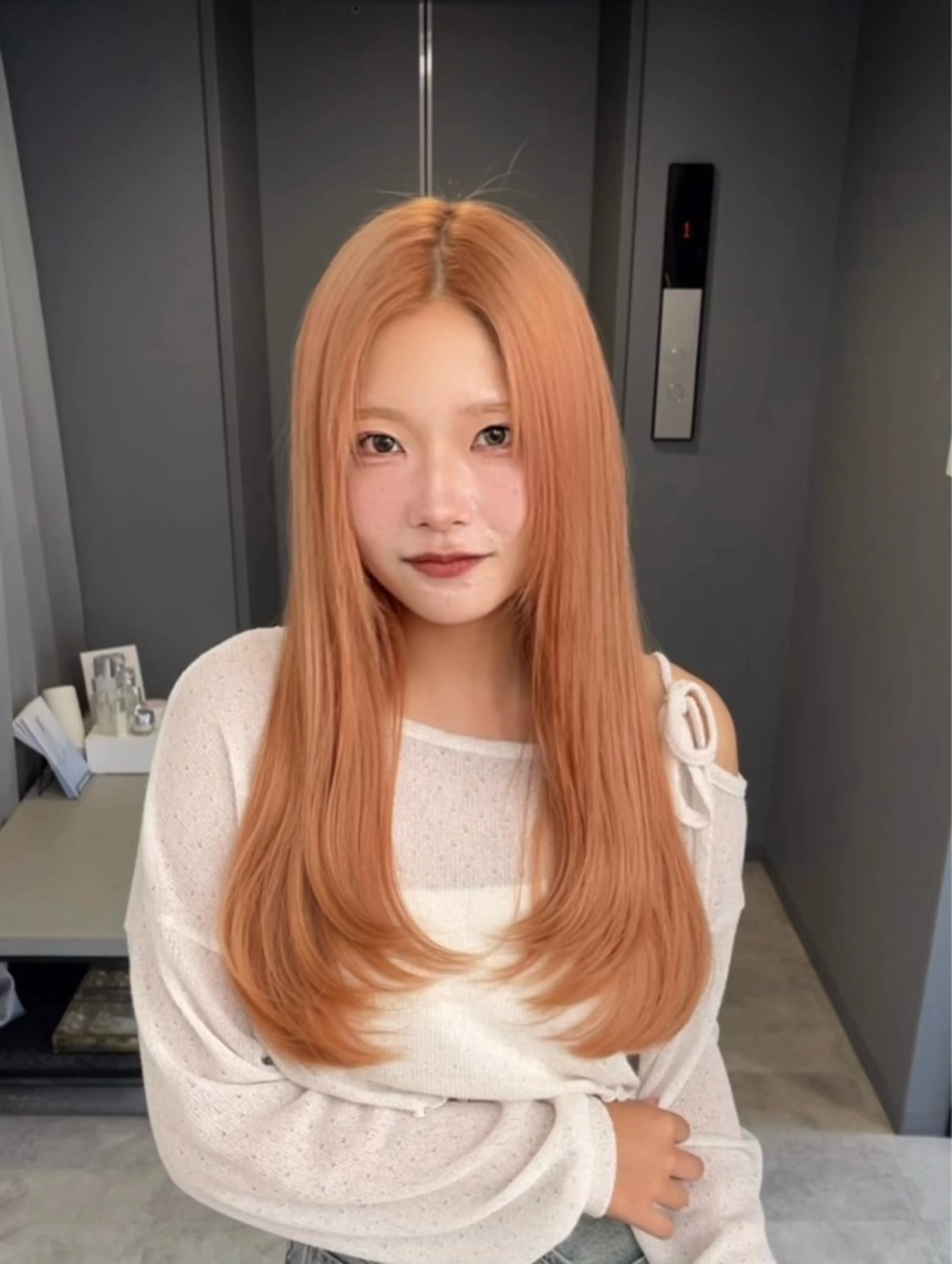 ロング レイヤーカット 樋口 美咲のヘアスタイル