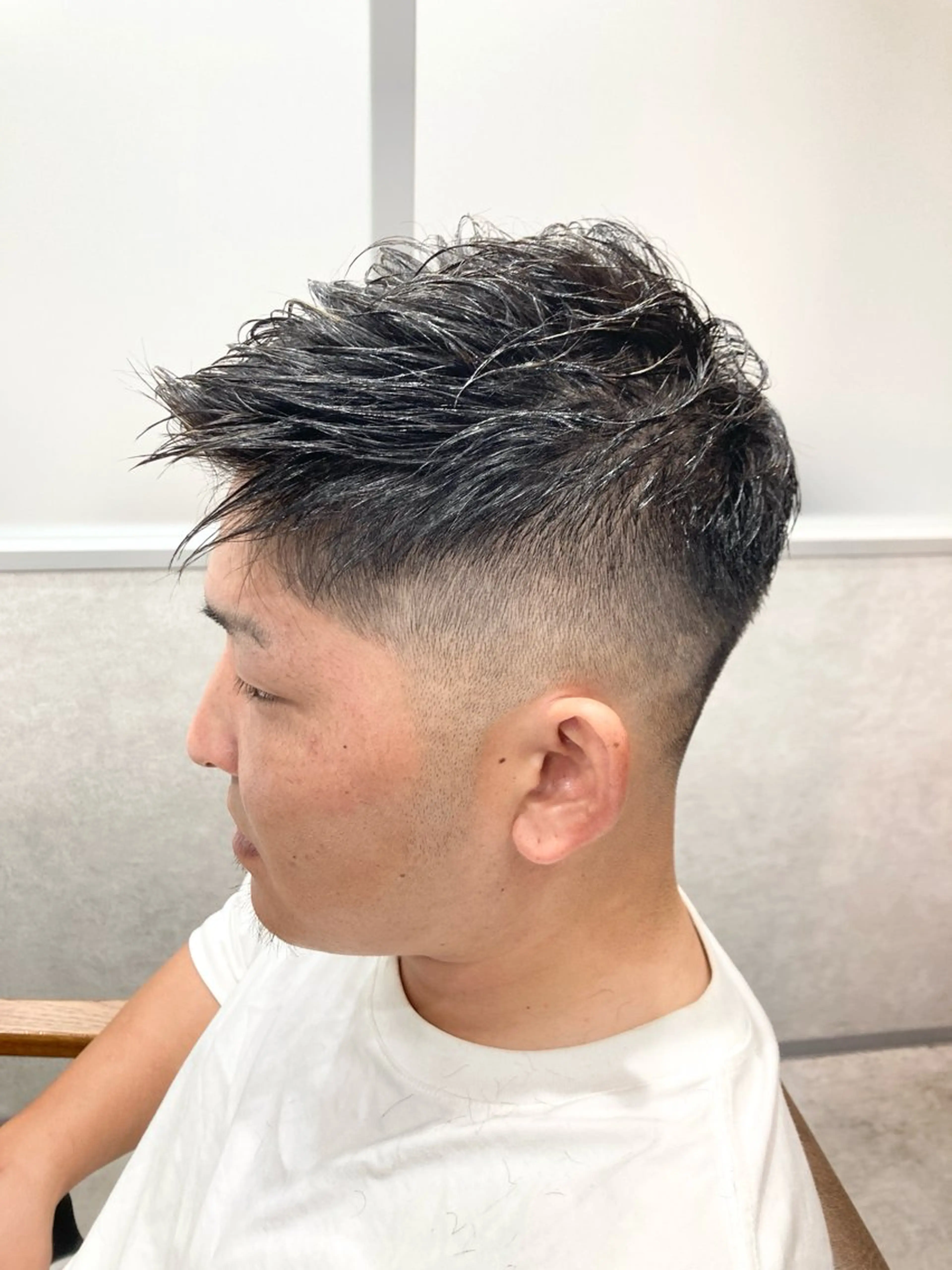 💈メンズカット+ポイントパーマの写真