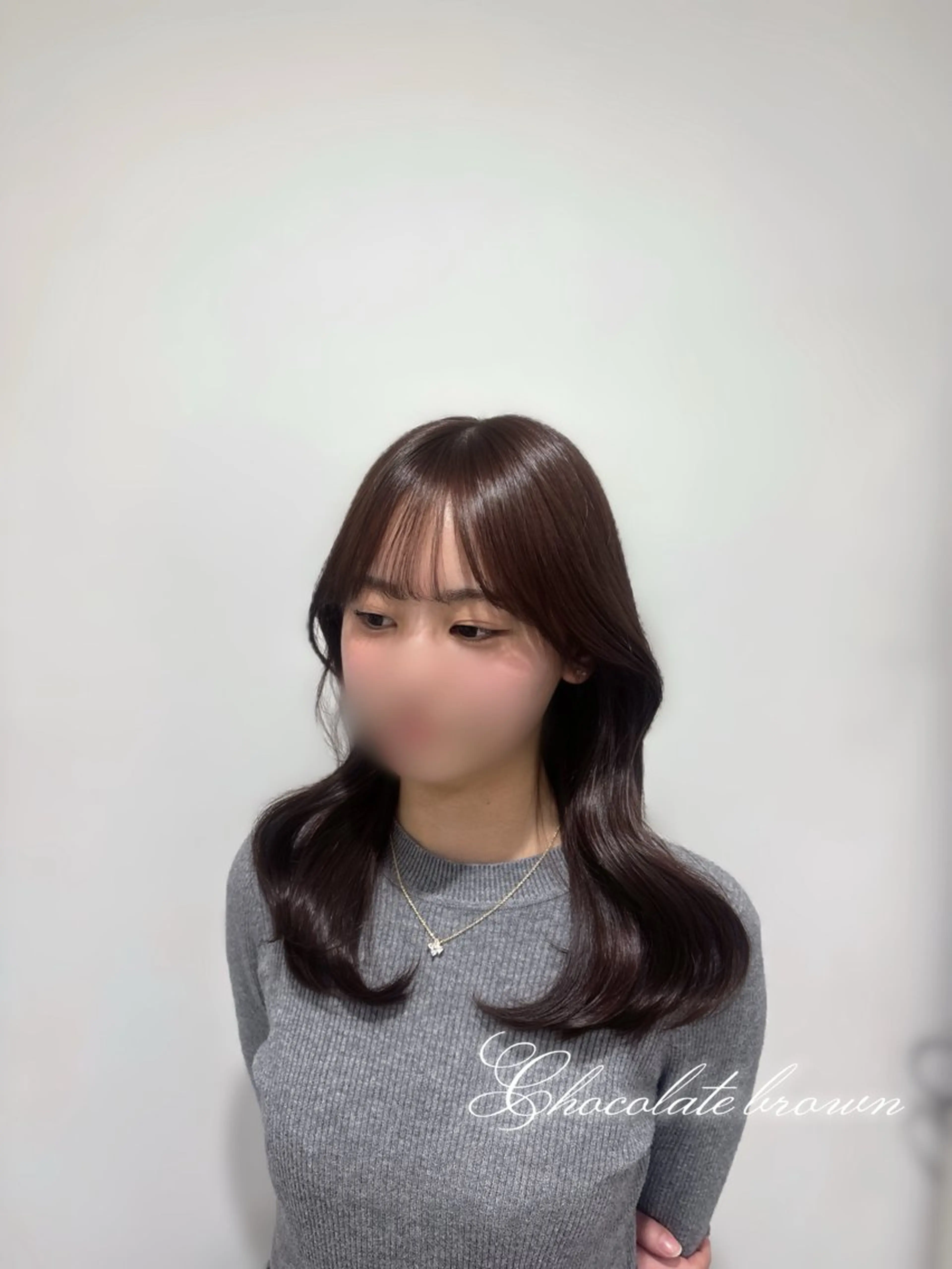 ロング カラー ヘアカラー トリートメント 韓国ヘア×透明感 🪞横浜/MIU🪞のヘアスタイル