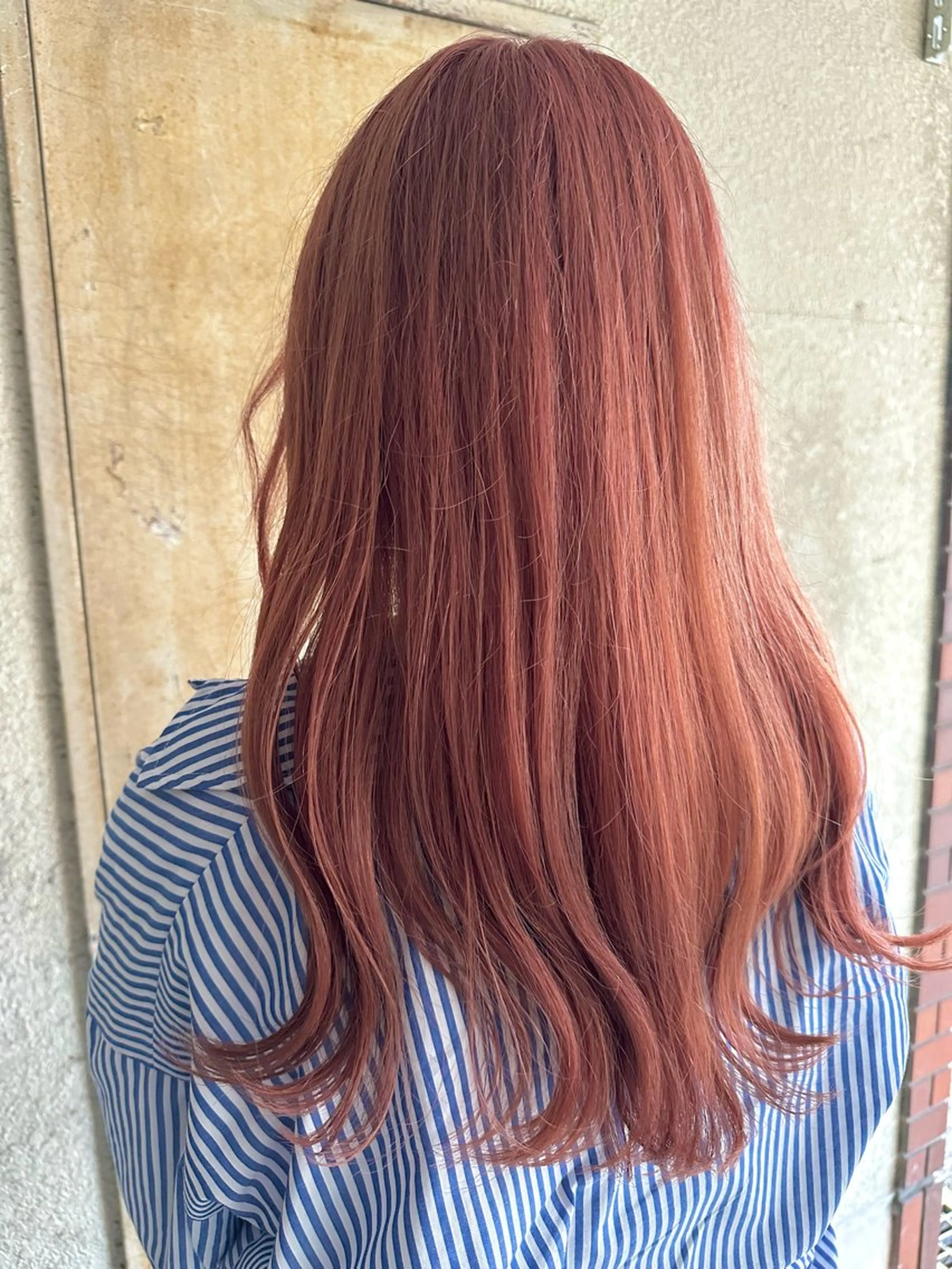 ロング カラー ピンクカラー INCEHAIR所属・小畑日那/モデル募集 /透明感/ヘアセットのヘアスタイル