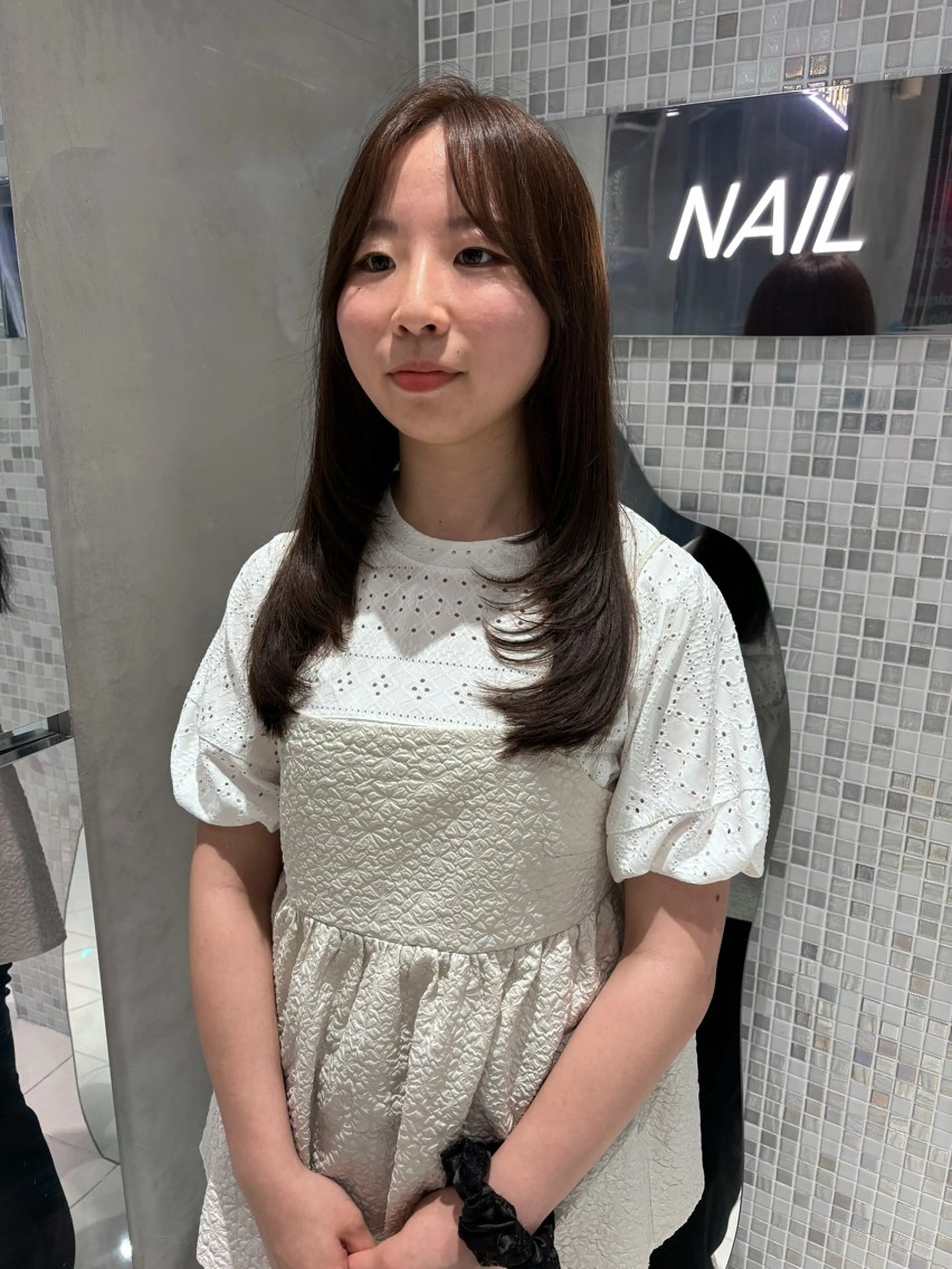 ロング レイヤーカット 透明感カラー/set /hana🍀🪽‪のヘアスタイル