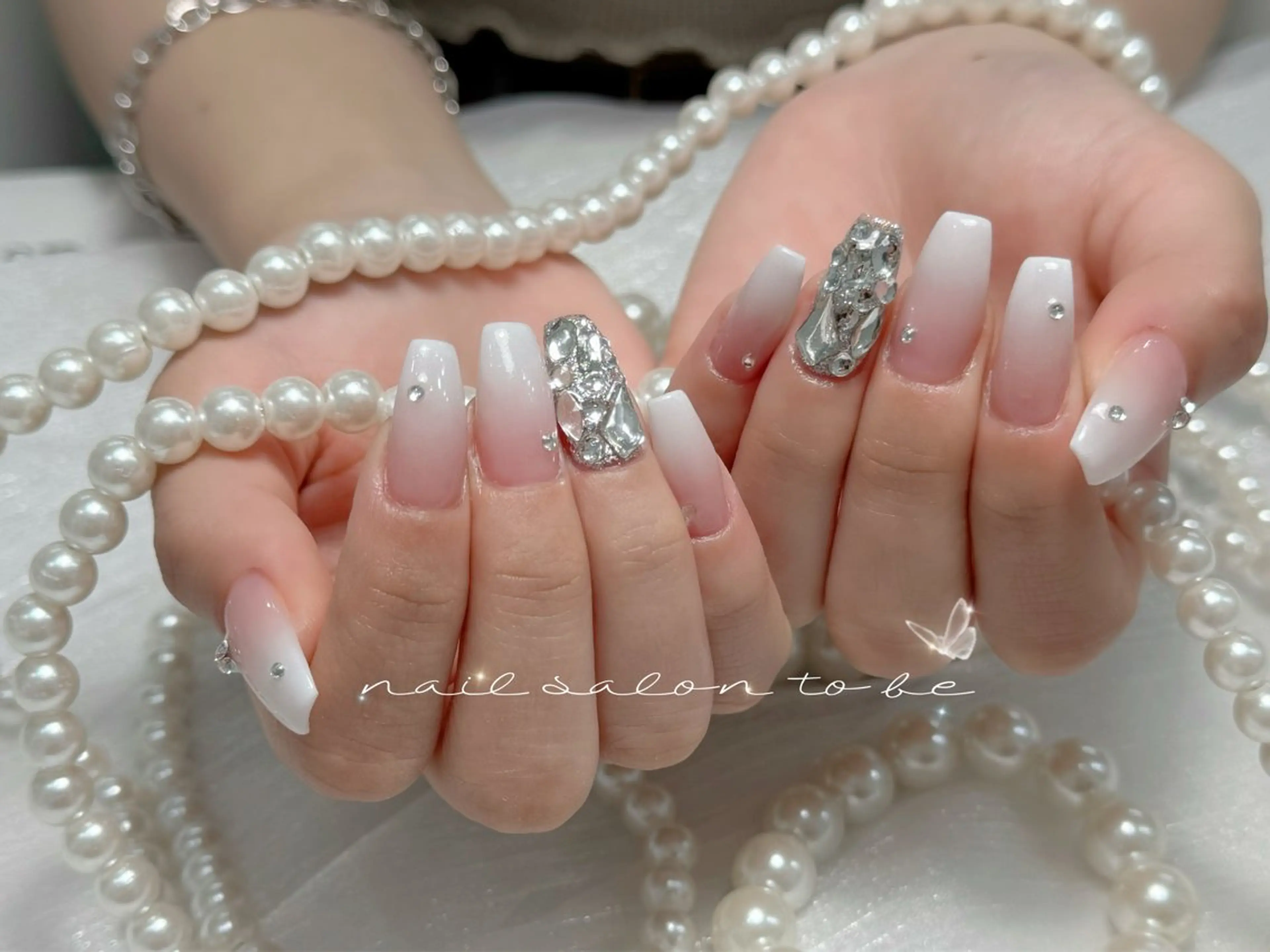 ネイル ハンドネイル 🦋To Be スカルプ専門店のネイルデザイン