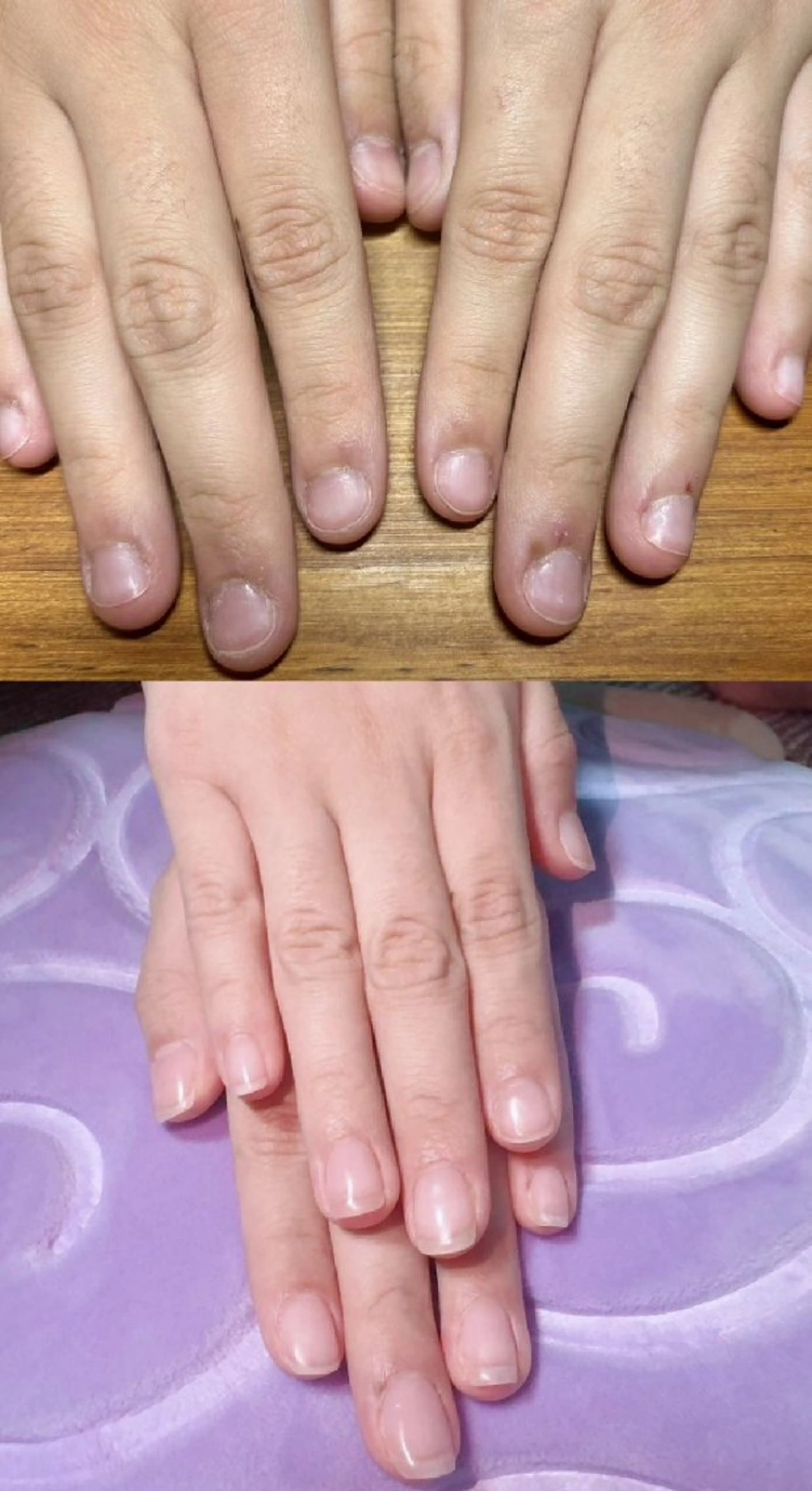 自爪育成(自爪風ネイルジェルを乗せる場合は➕2000円)の写真