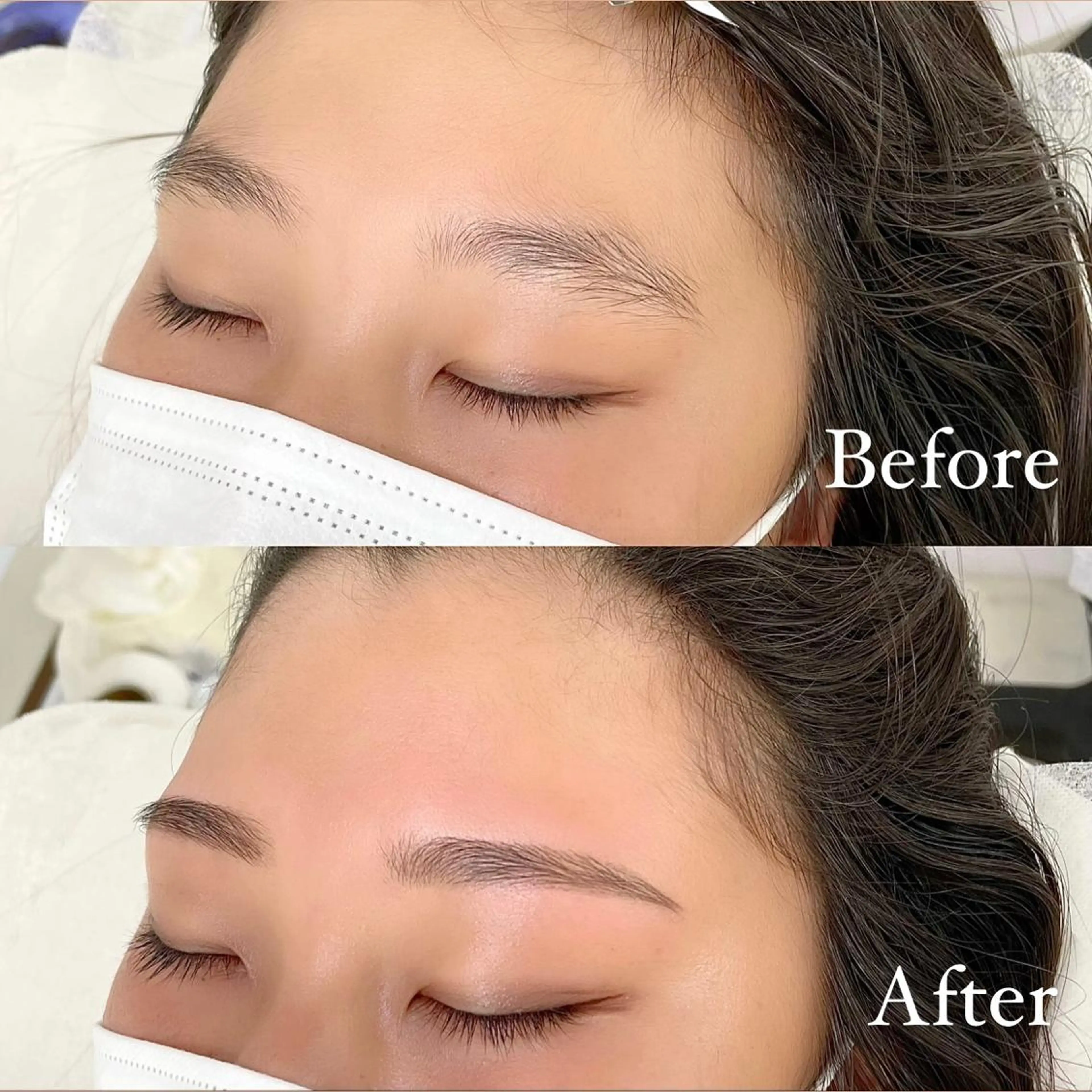 アイブロウ ハリウッドブロウリフト 眉毛ワックス脱毛 Three スリーの眉毛・アイブロウイメージ