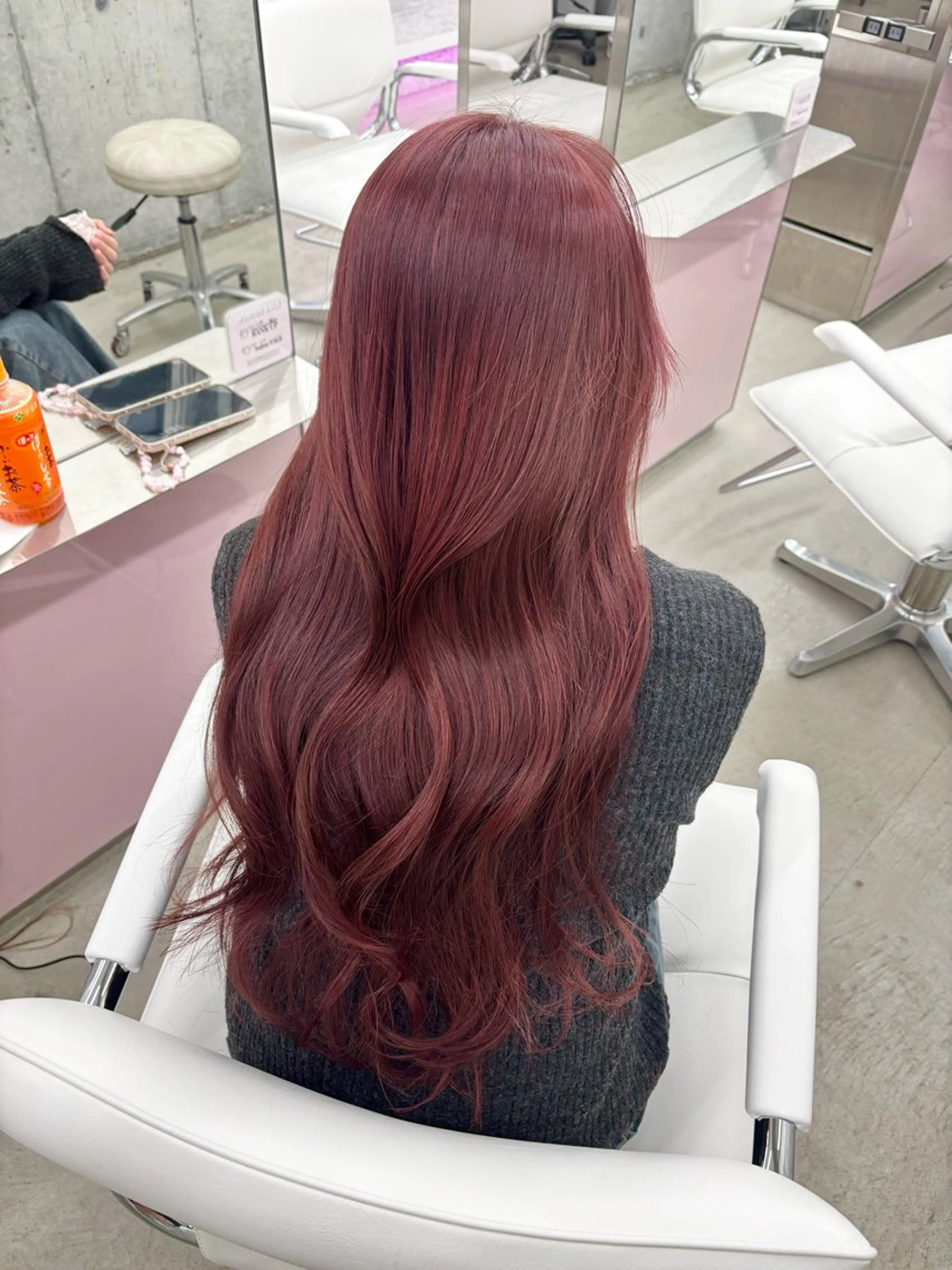 カラー NI表参道所属・Kana/韓国ヘア /暖色カラー🍒のヘアスタイル