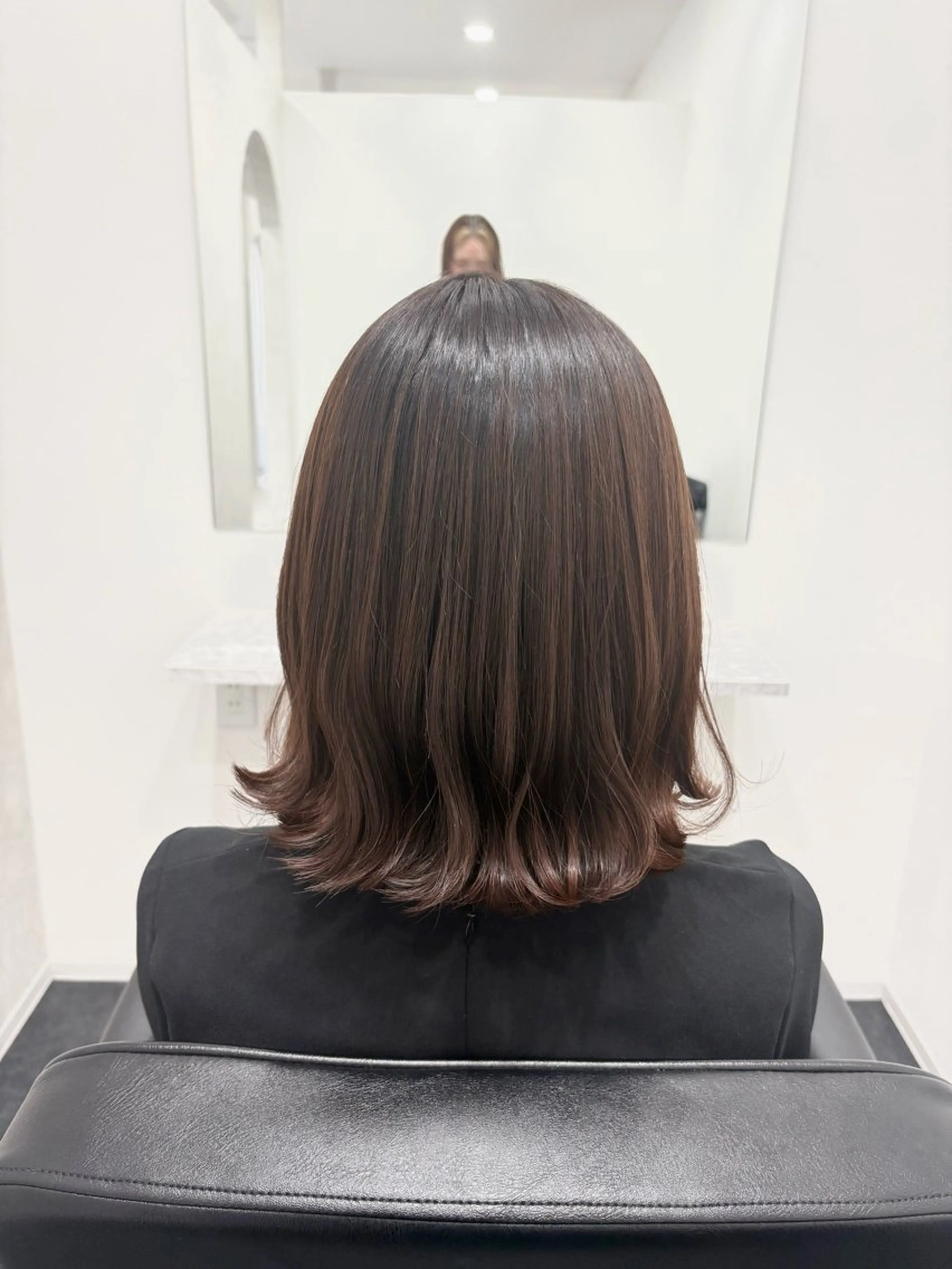 ミディアム AI KIのヘアスタイル