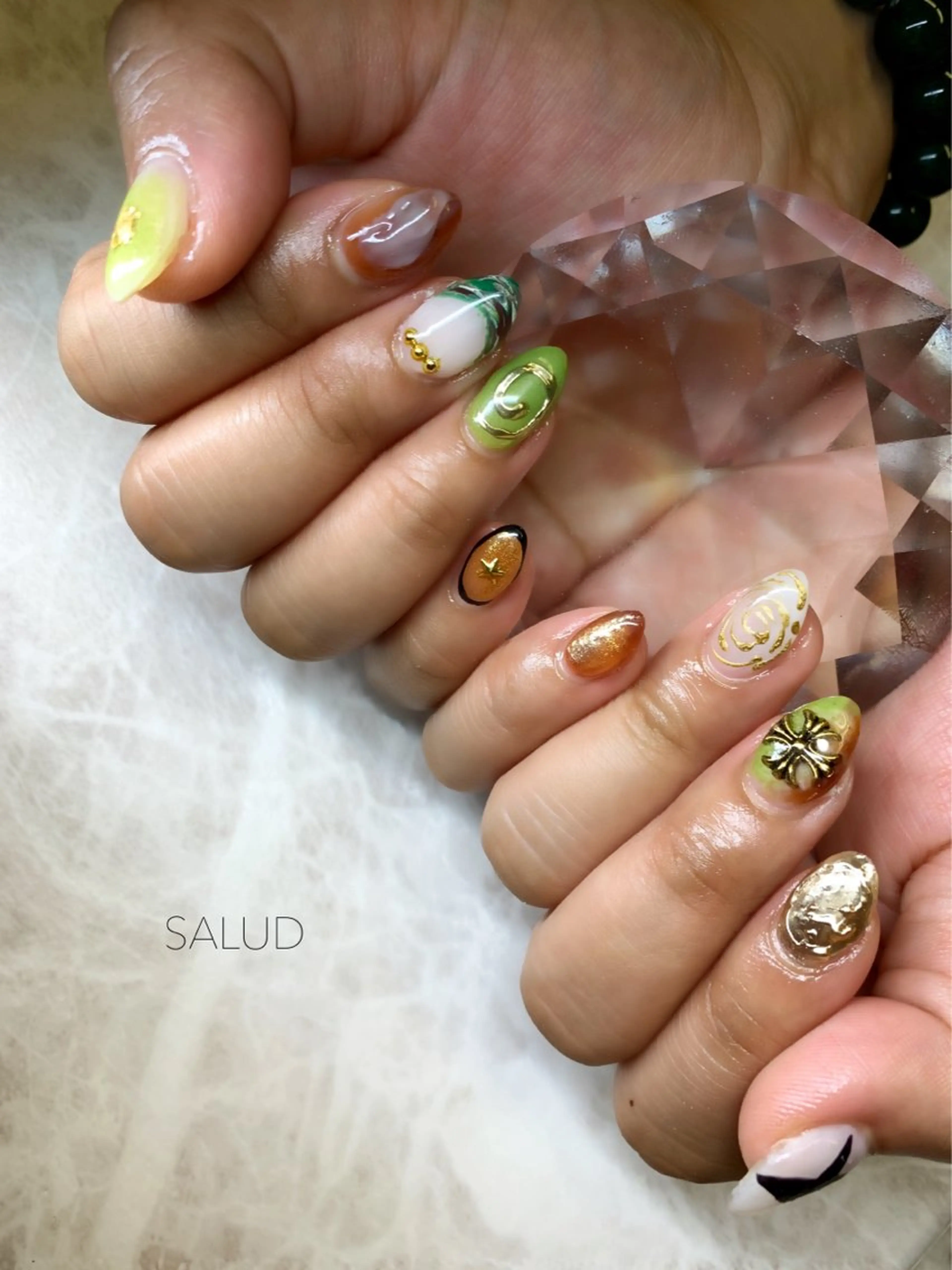ネイル ハンドネイル Nail Salon SALUDのネイルデザイン