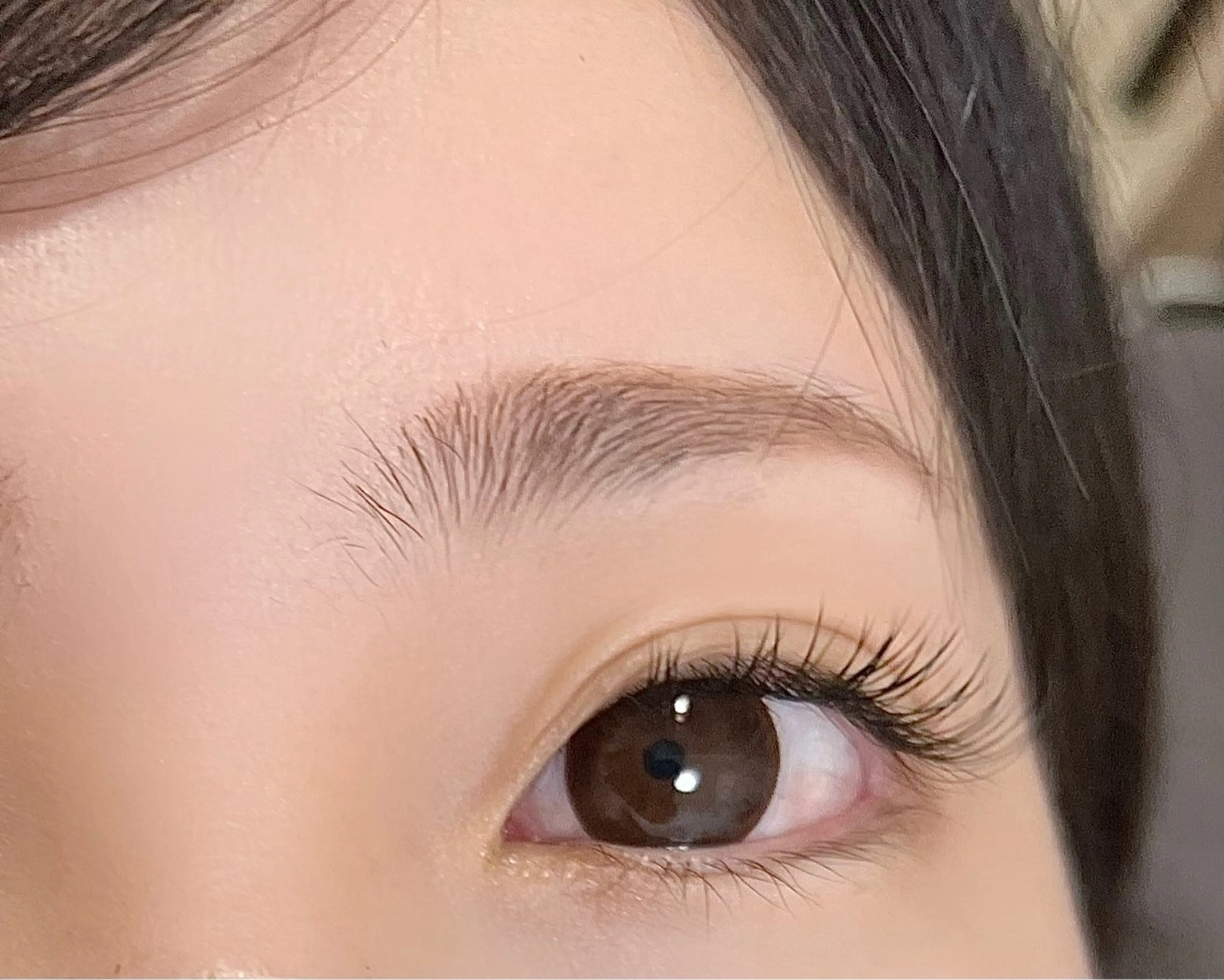 マツエク・マツパ フラットラッシュ ナチュラル BALANCE LASHのマツエク・マツパデザイン
