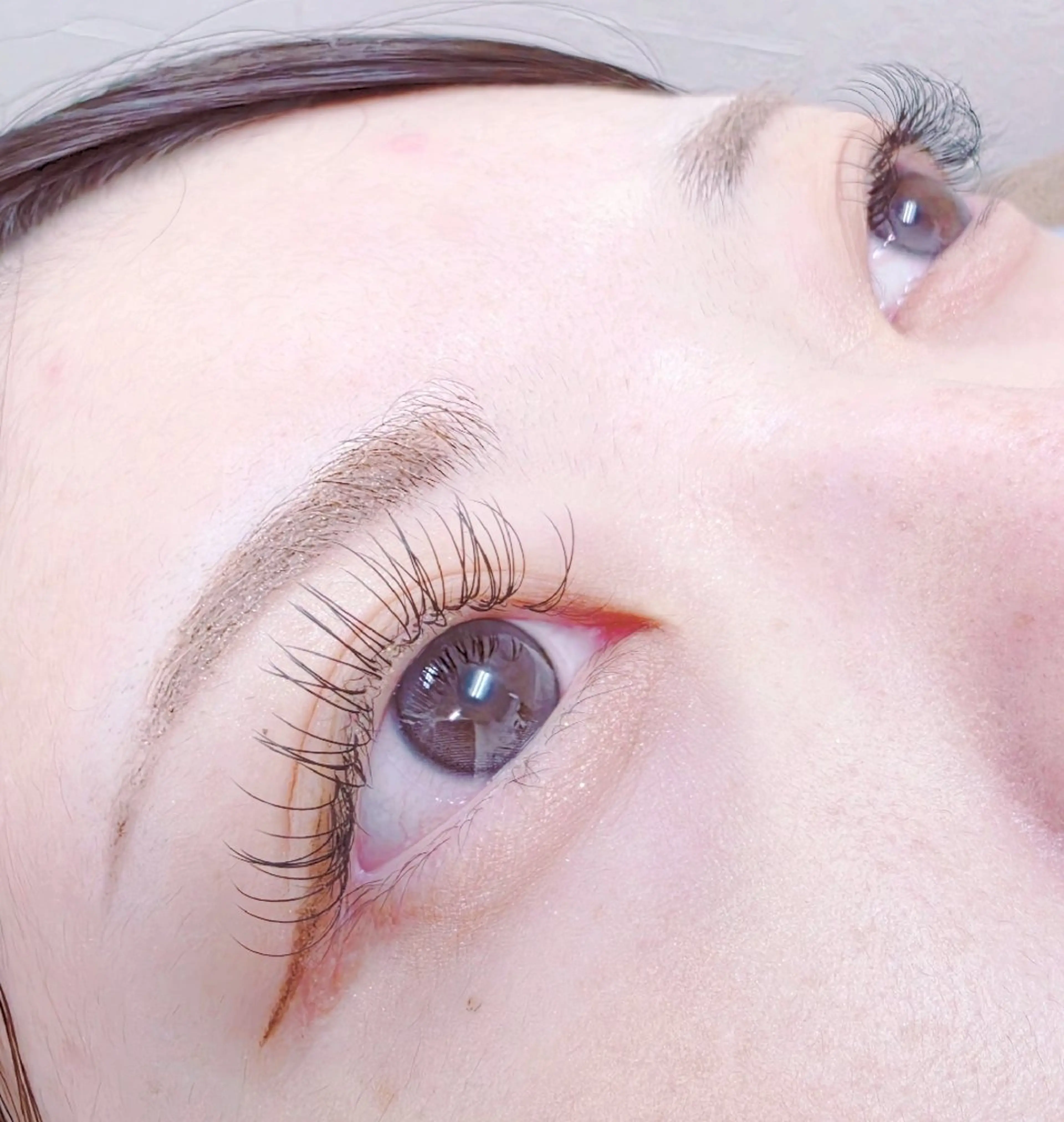 自然な仕上がり♪フラットラッシュ上80本の写真