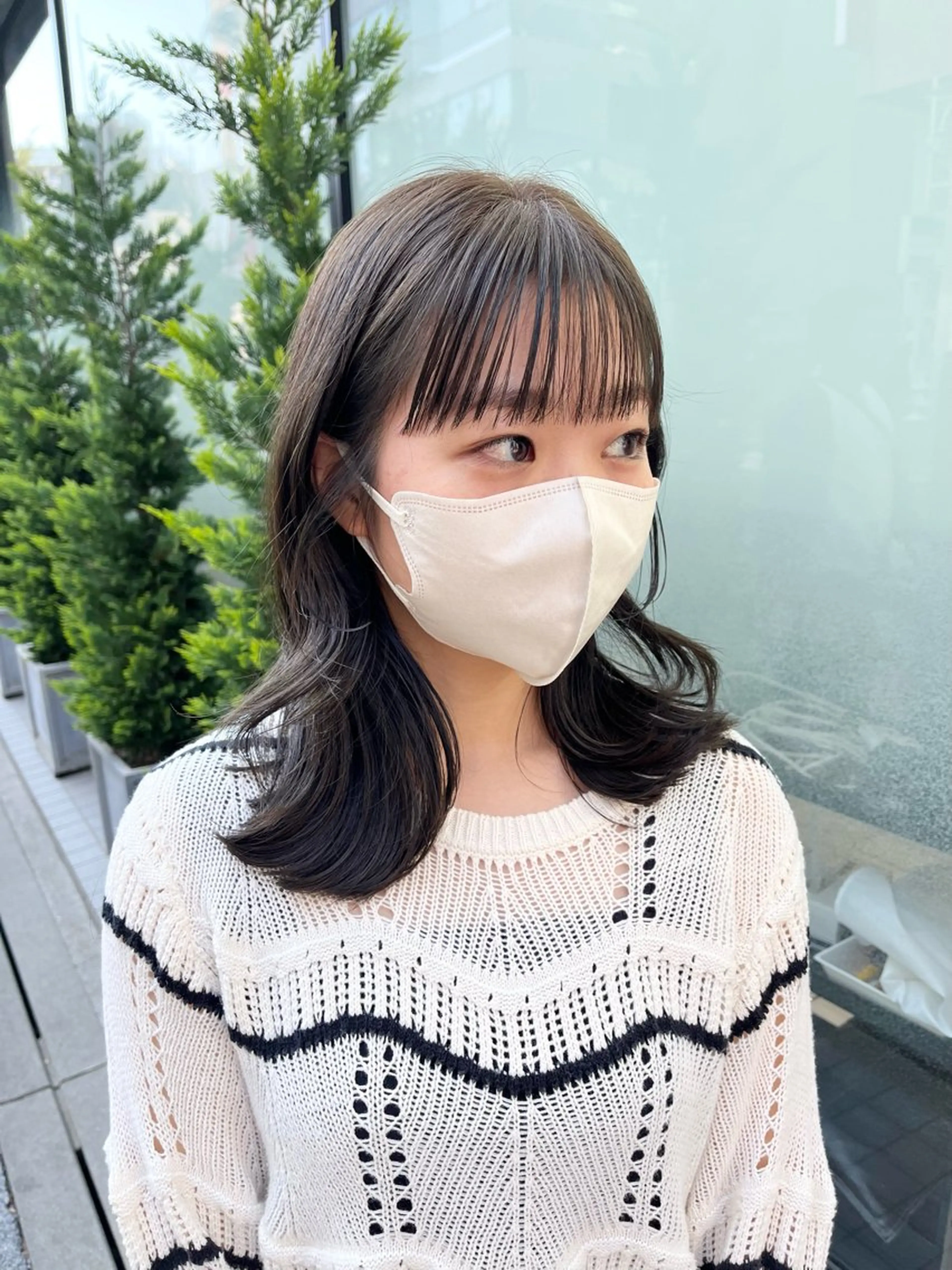 セミロング カラー channel所属・Natsumi ❤︎のヘアスタイル