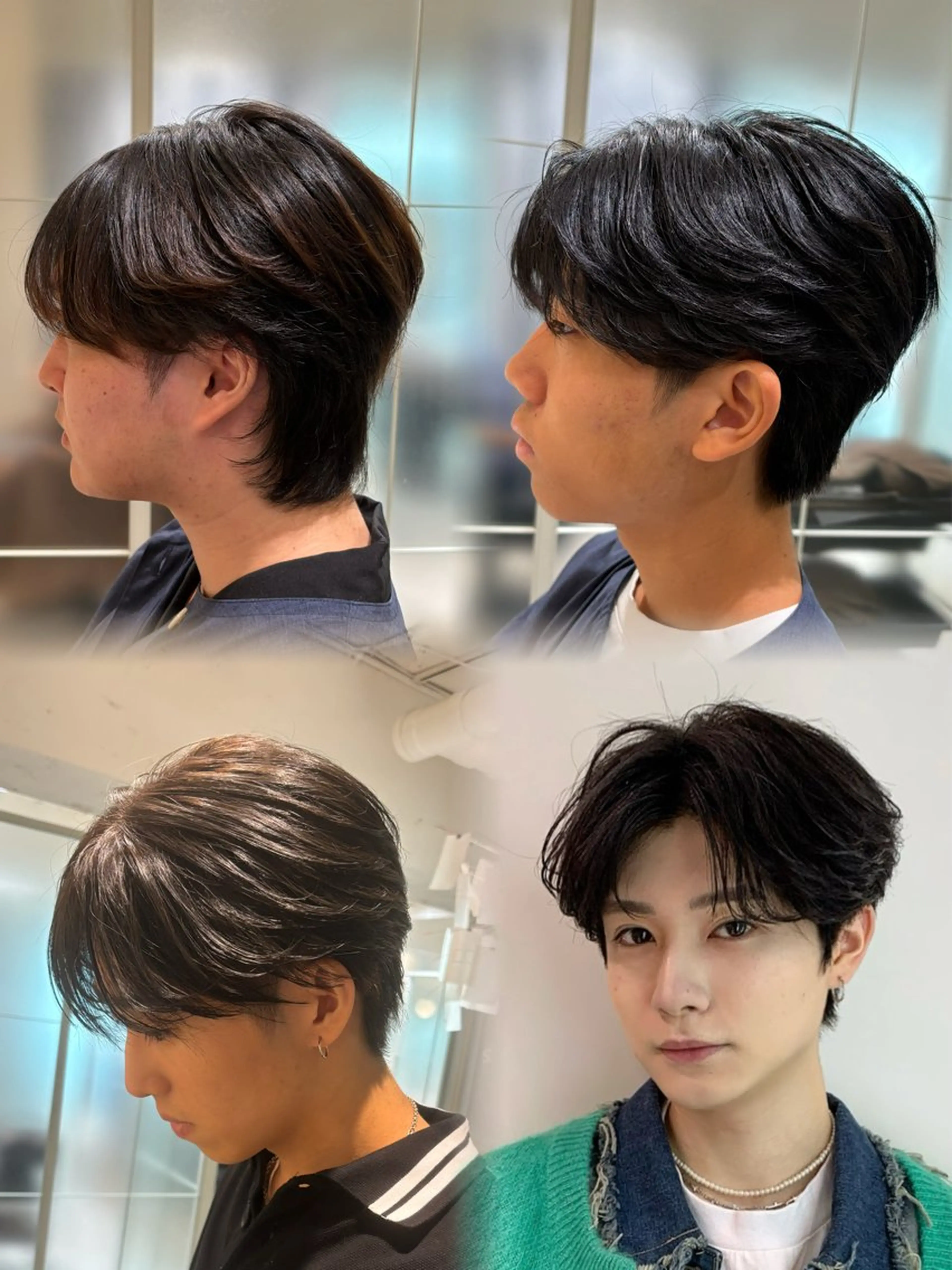 🦋11月限定クーポン✨カット➕毛流れパーマ(ヘマチントリートメント付き)の写真