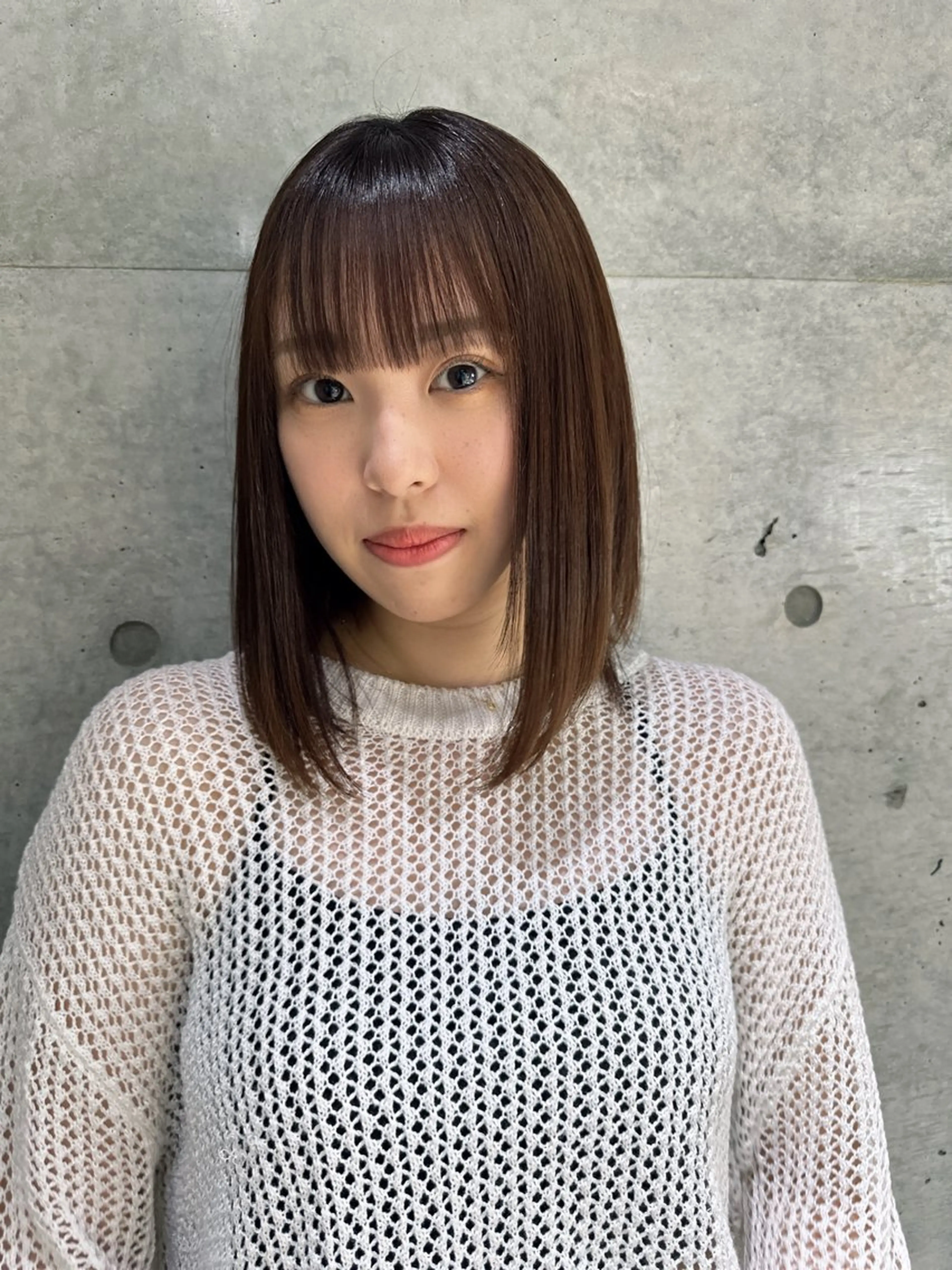 セミロング トリートメント ✨髪質改善特化✨副 店長椎葉信乃介のヘアスタイル