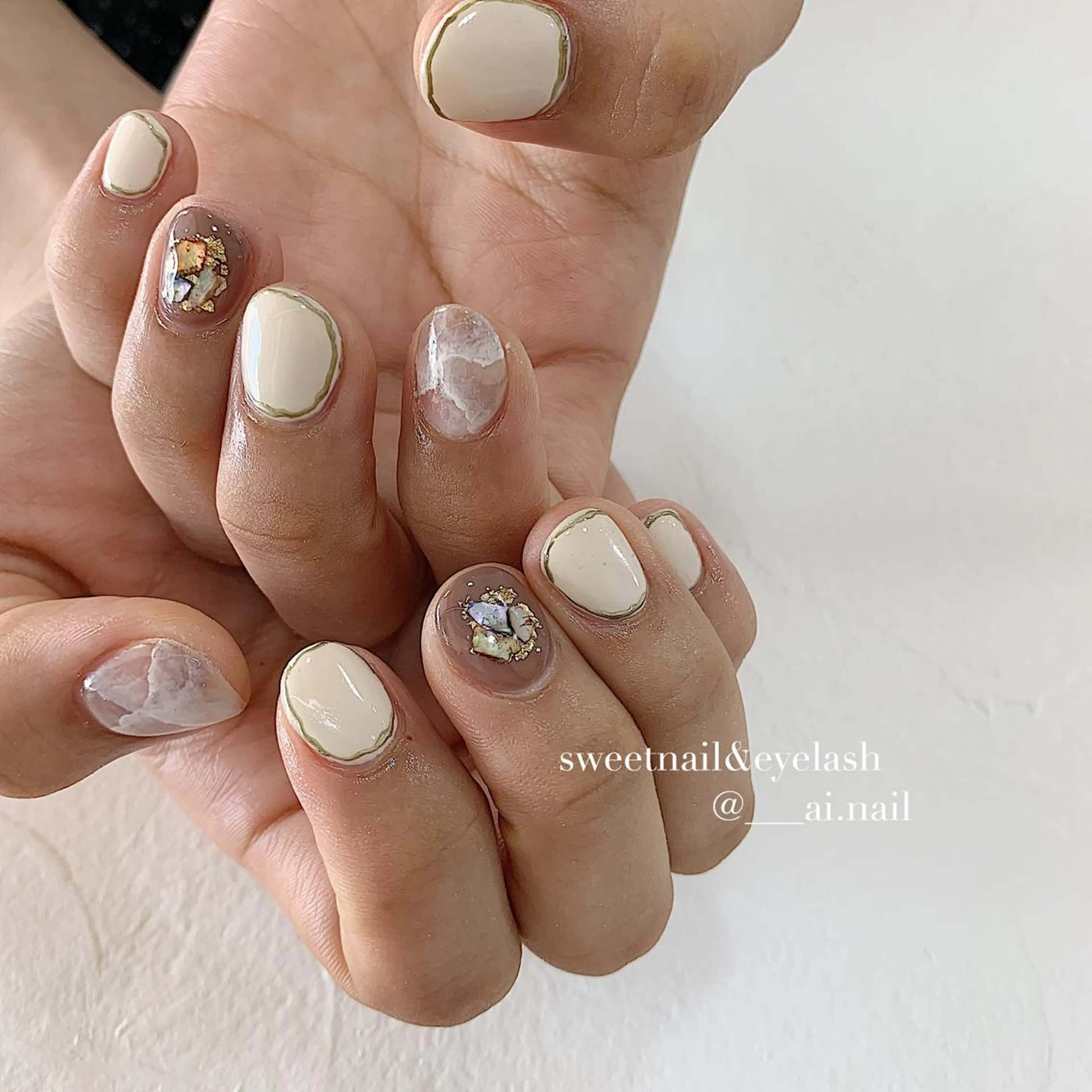 ネイル 🍃伏見 / soL nail / aiのネイルデザイン