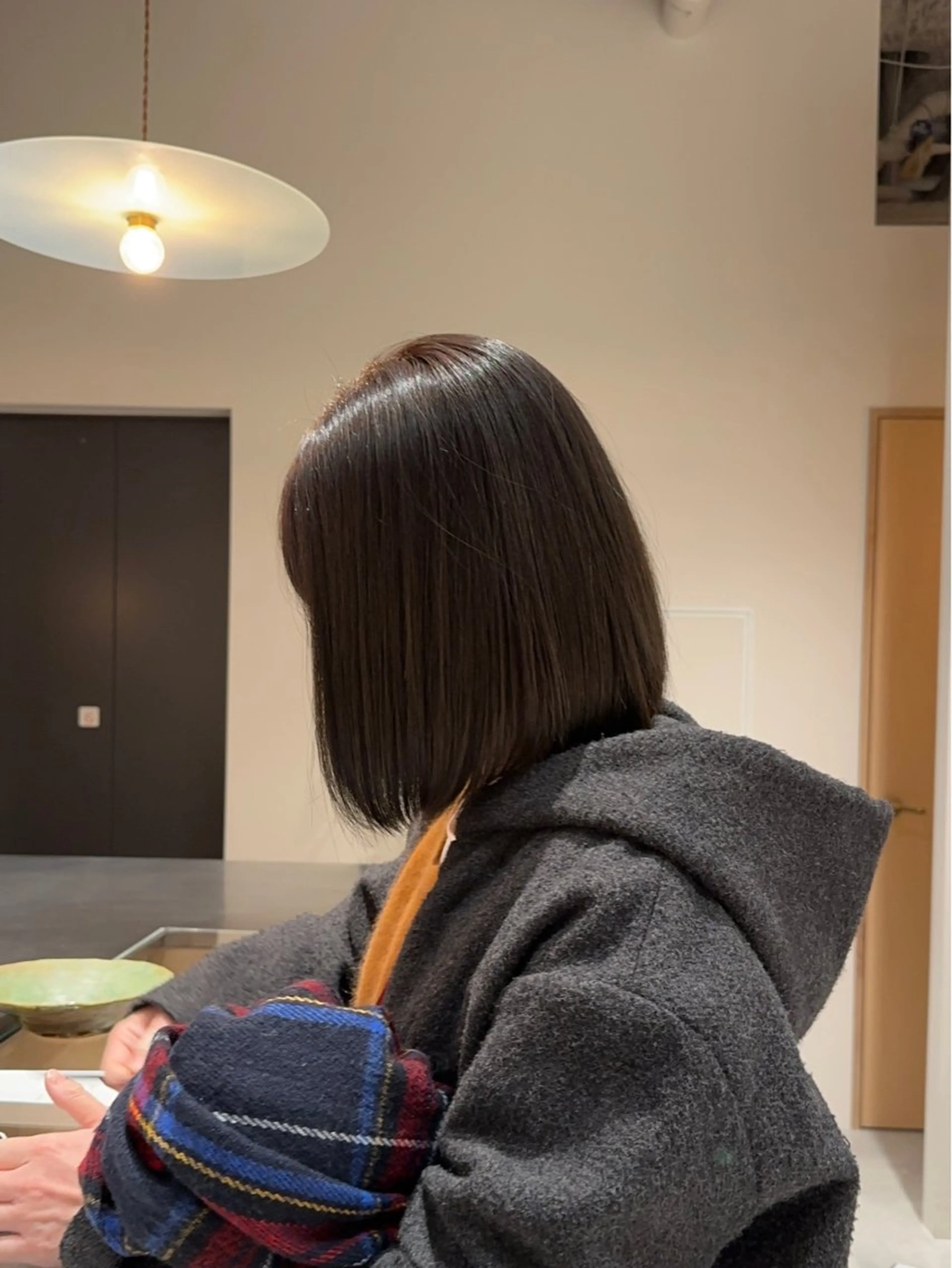 ミディアム カラー パーマ 透明感カラー 縮毛矯正 ヘアカラー Lapis / miyu.のヘアスタイル