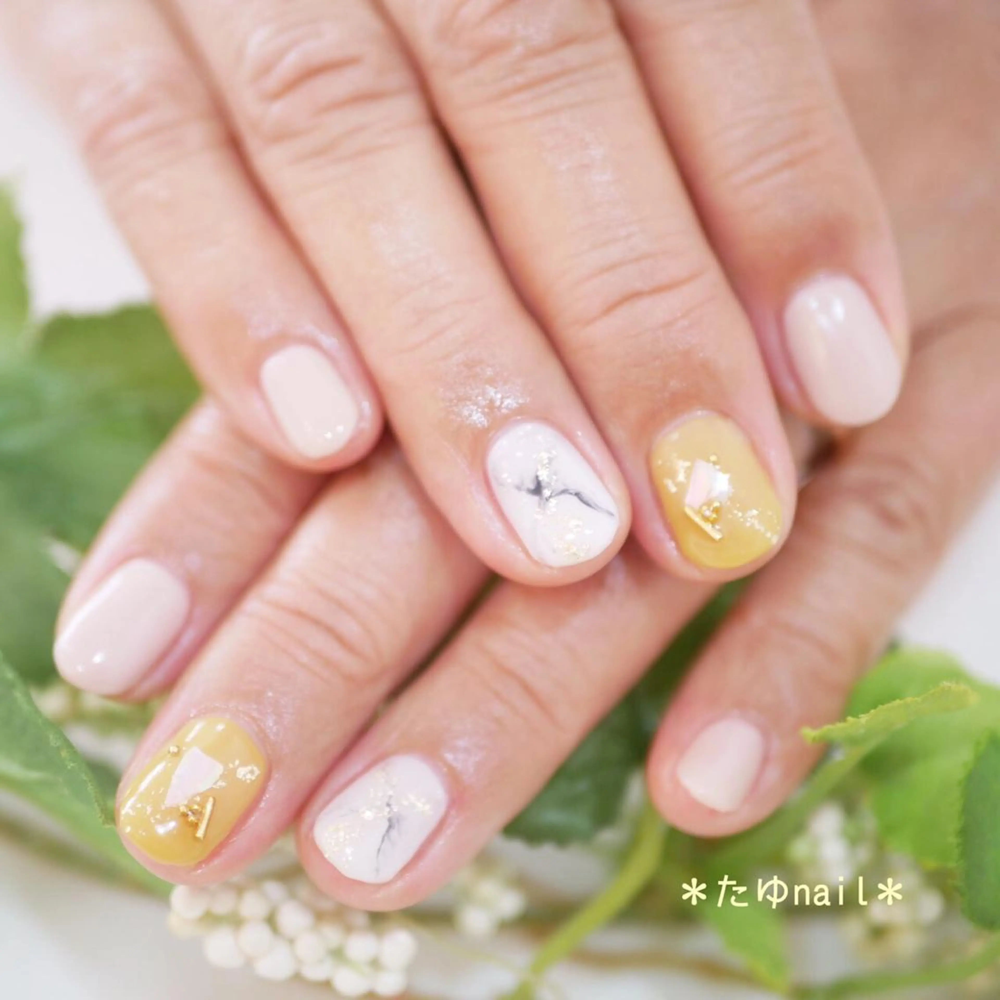 ネイル ネイルサロン・ネイルスクール　たゆnail所属・ネイルサロン 【たゆnail】のネイルデザイン