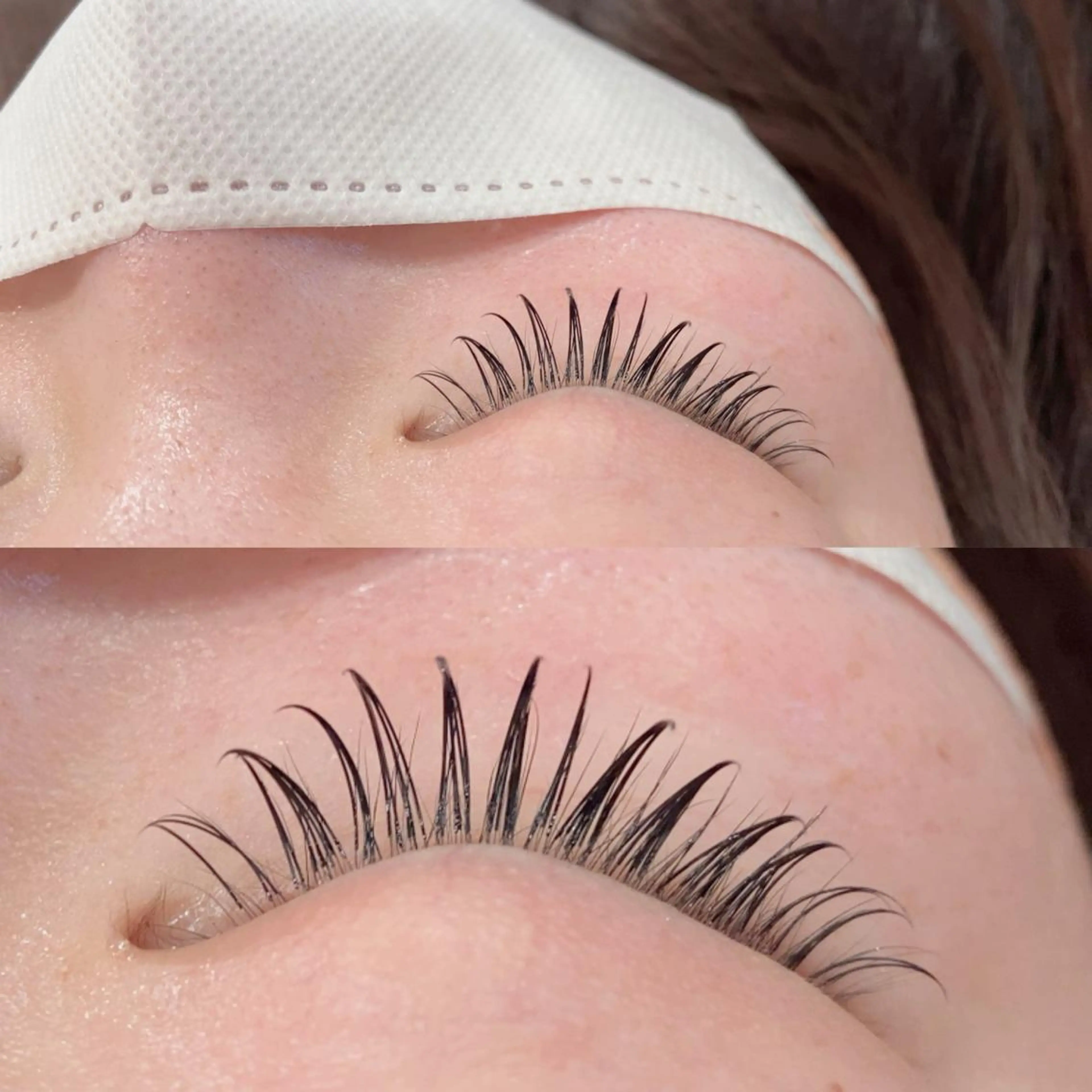 マツエク・マツパ キュート Dカール フラットラッシュ マツエク 清水 あやねのマツエク・マツパデザイン