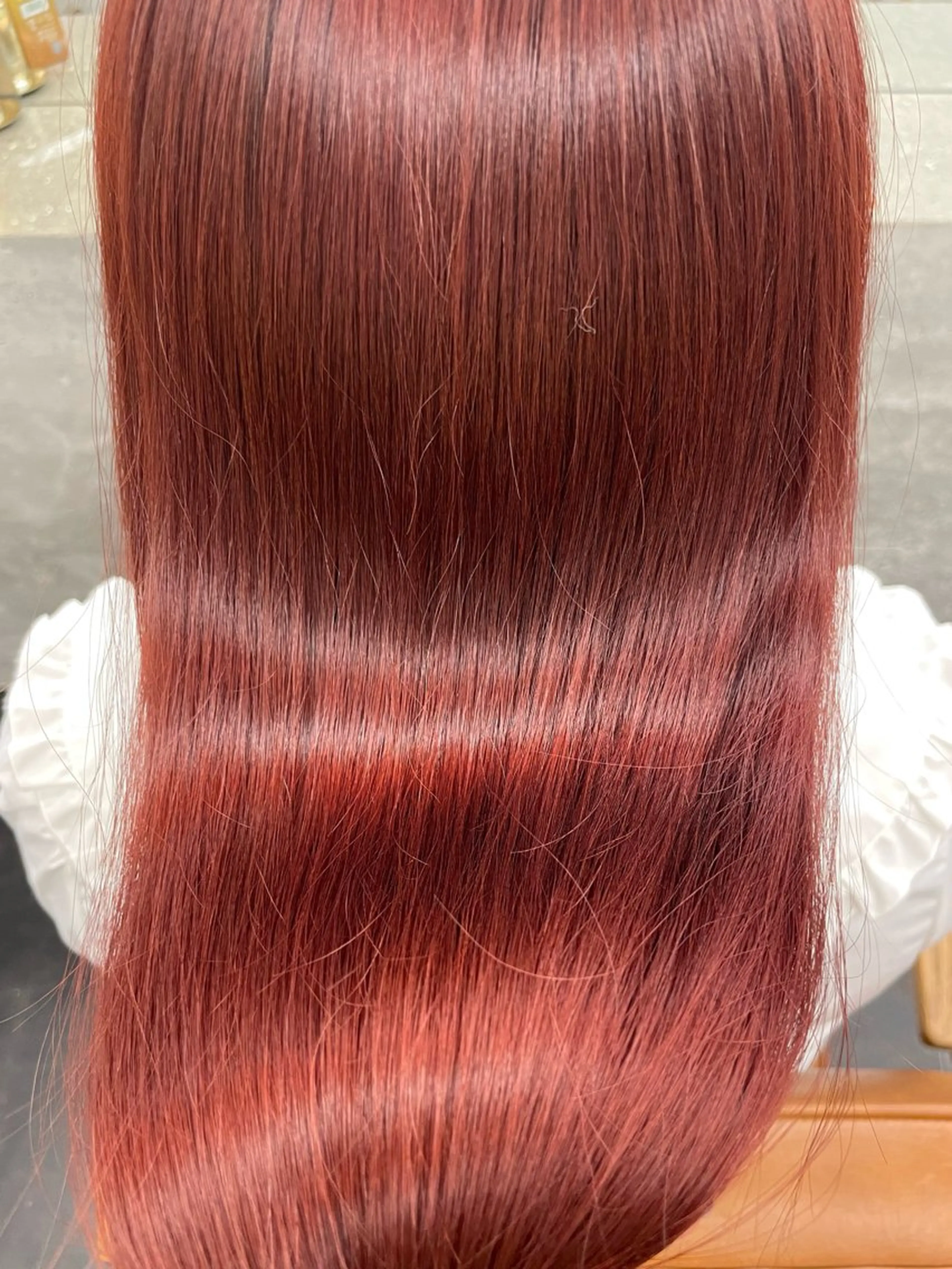 🧶暖色🤍水素ワンカラー＋BYKARTE トリートメント🤍の写真