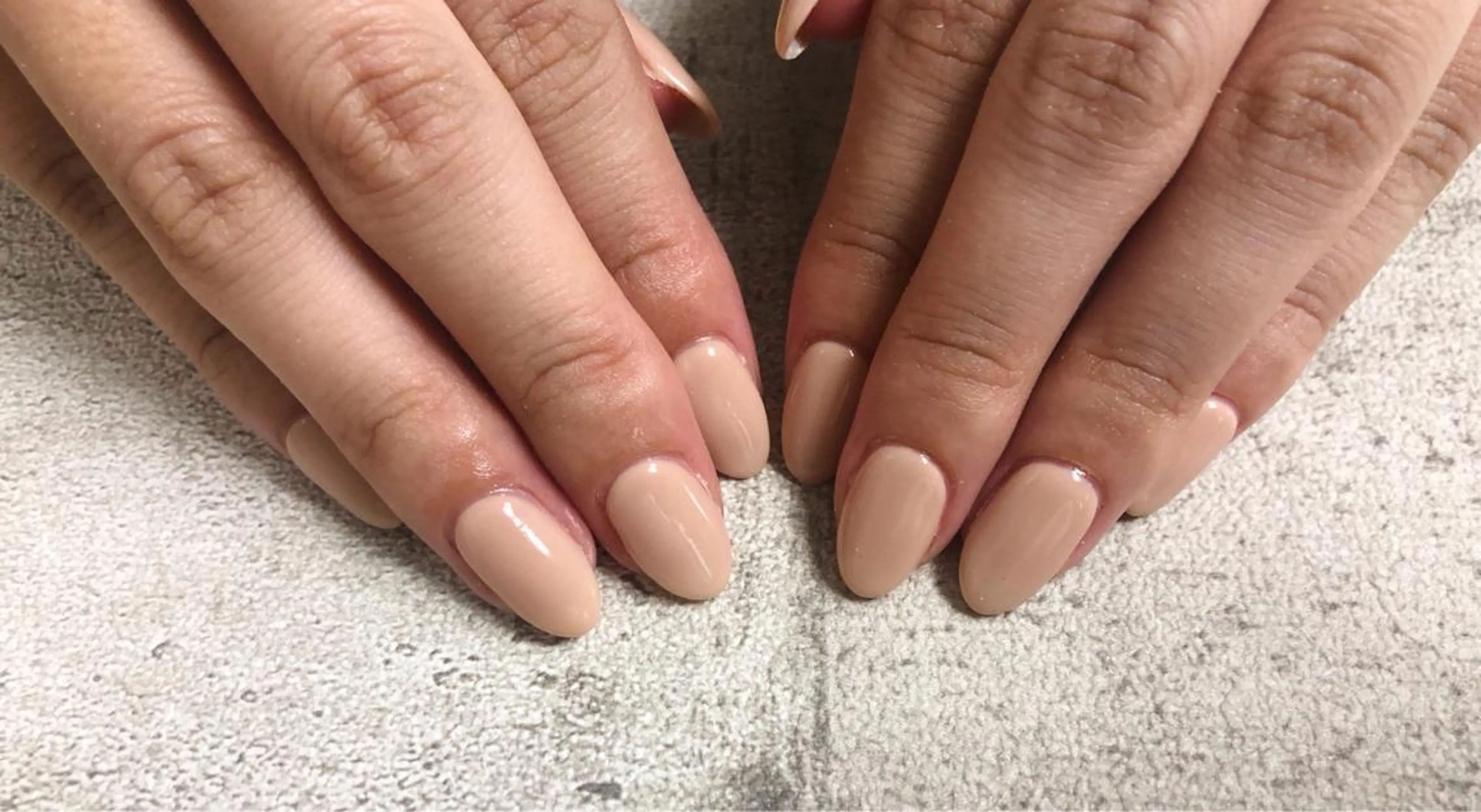 ネイル ワンカラーネイル ハンドネイル Mogu nail 二子玉川のネイルデザイン