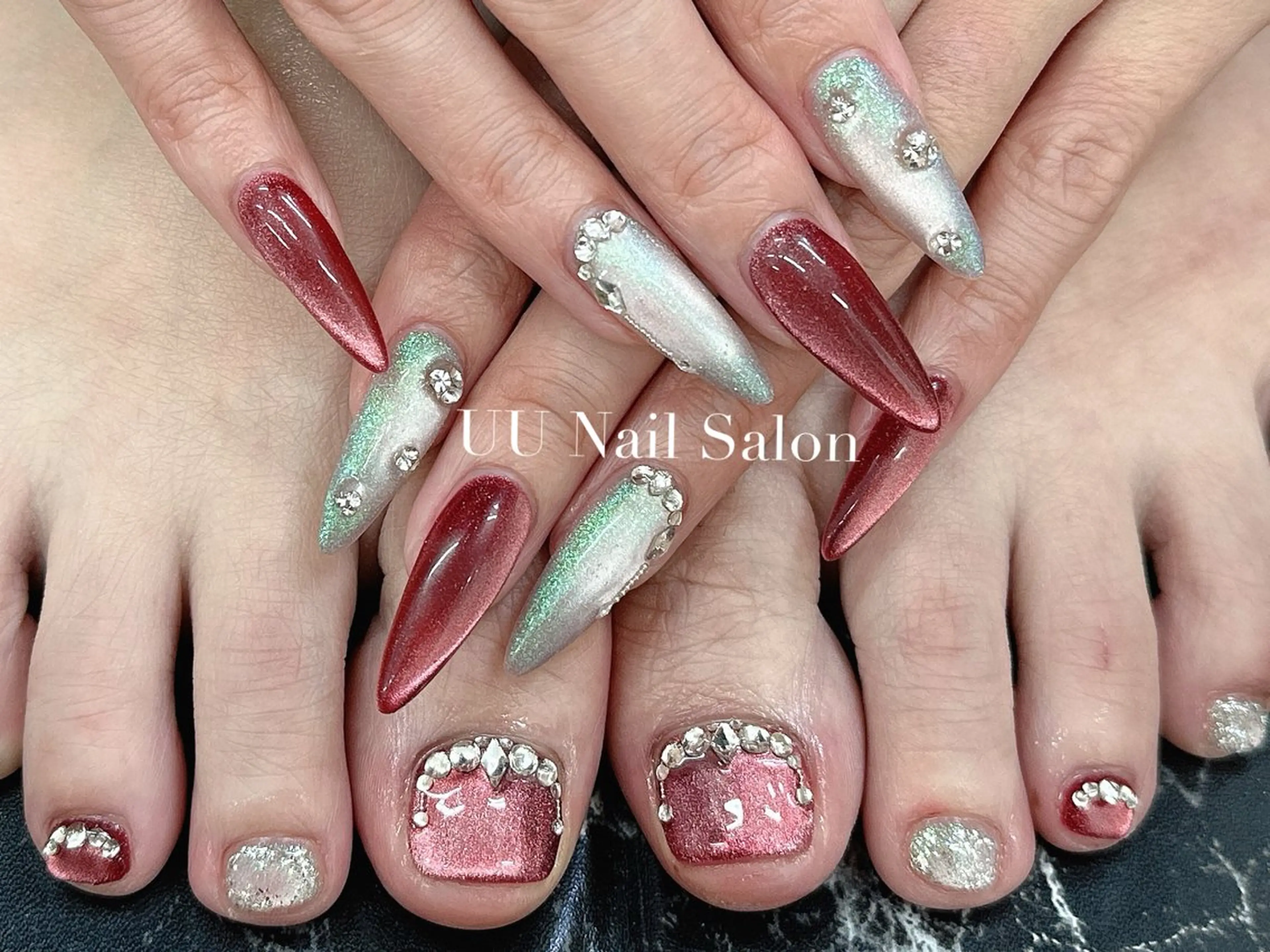 ネイル ハンドネイル フットネイル UU Nail Salon 西川口のネイルデザイン
