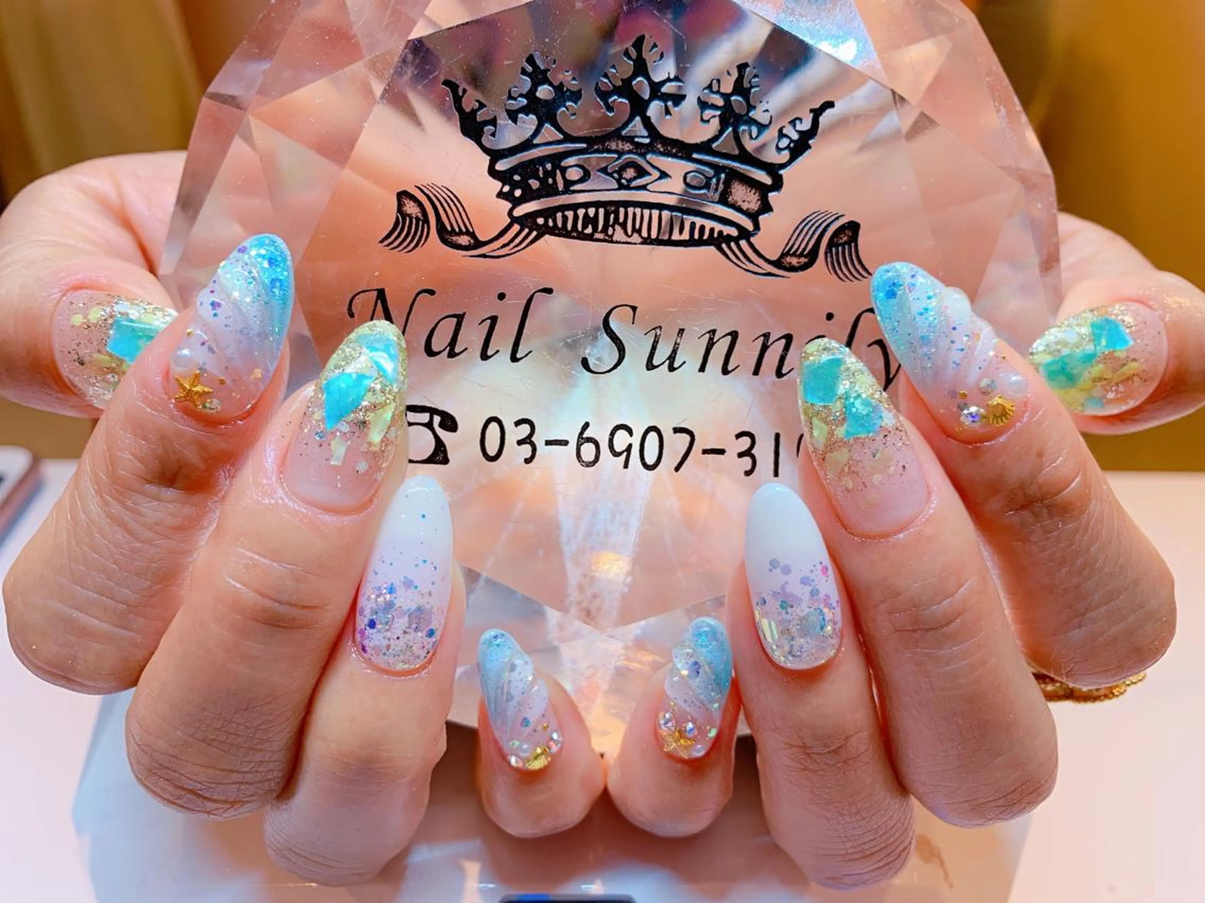 ネイル 長さだし専門店 M2　rikaのネイルデザイン