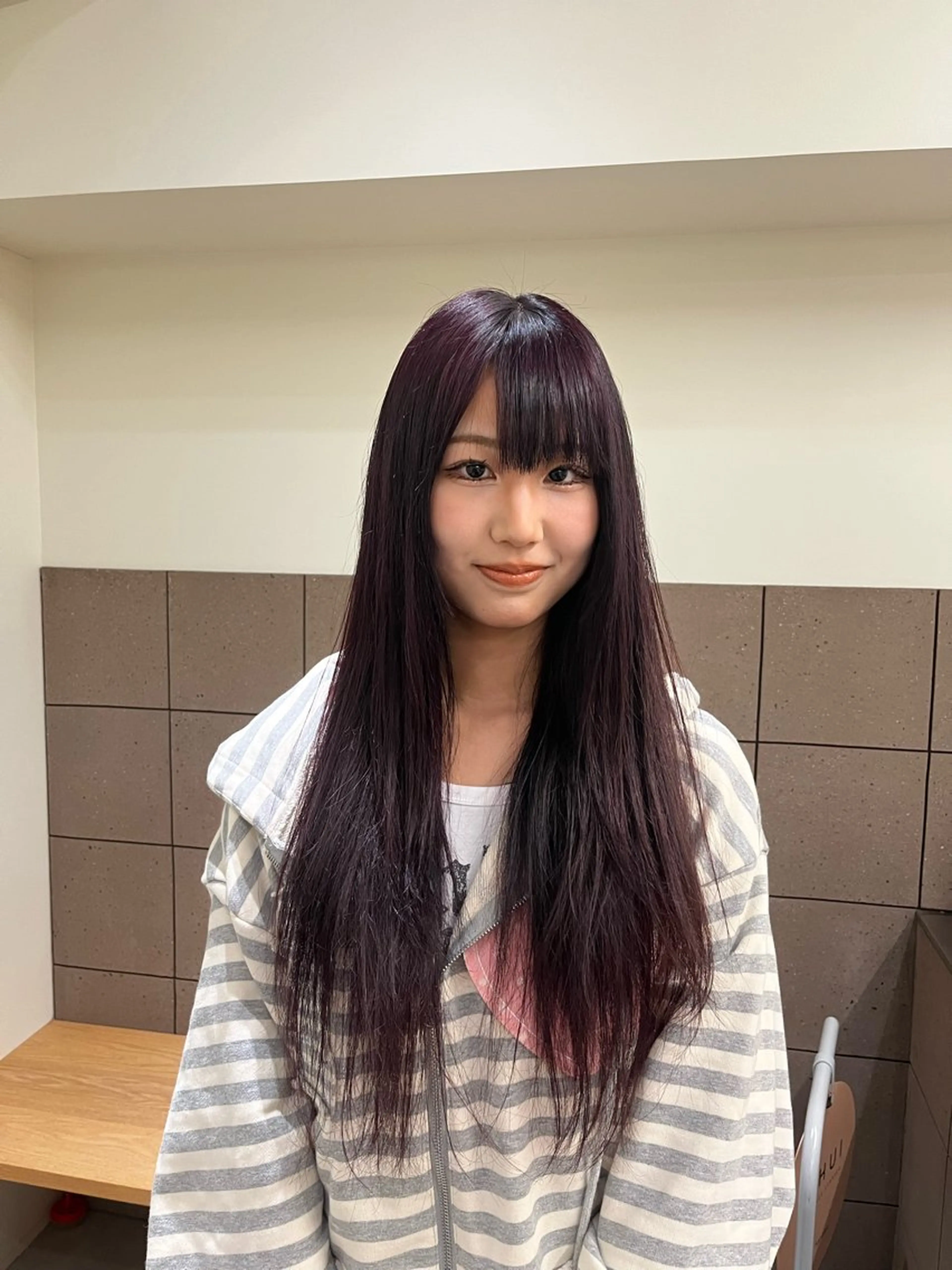 ロング ヘアカラー mao /HUI金山のヘアスタイル