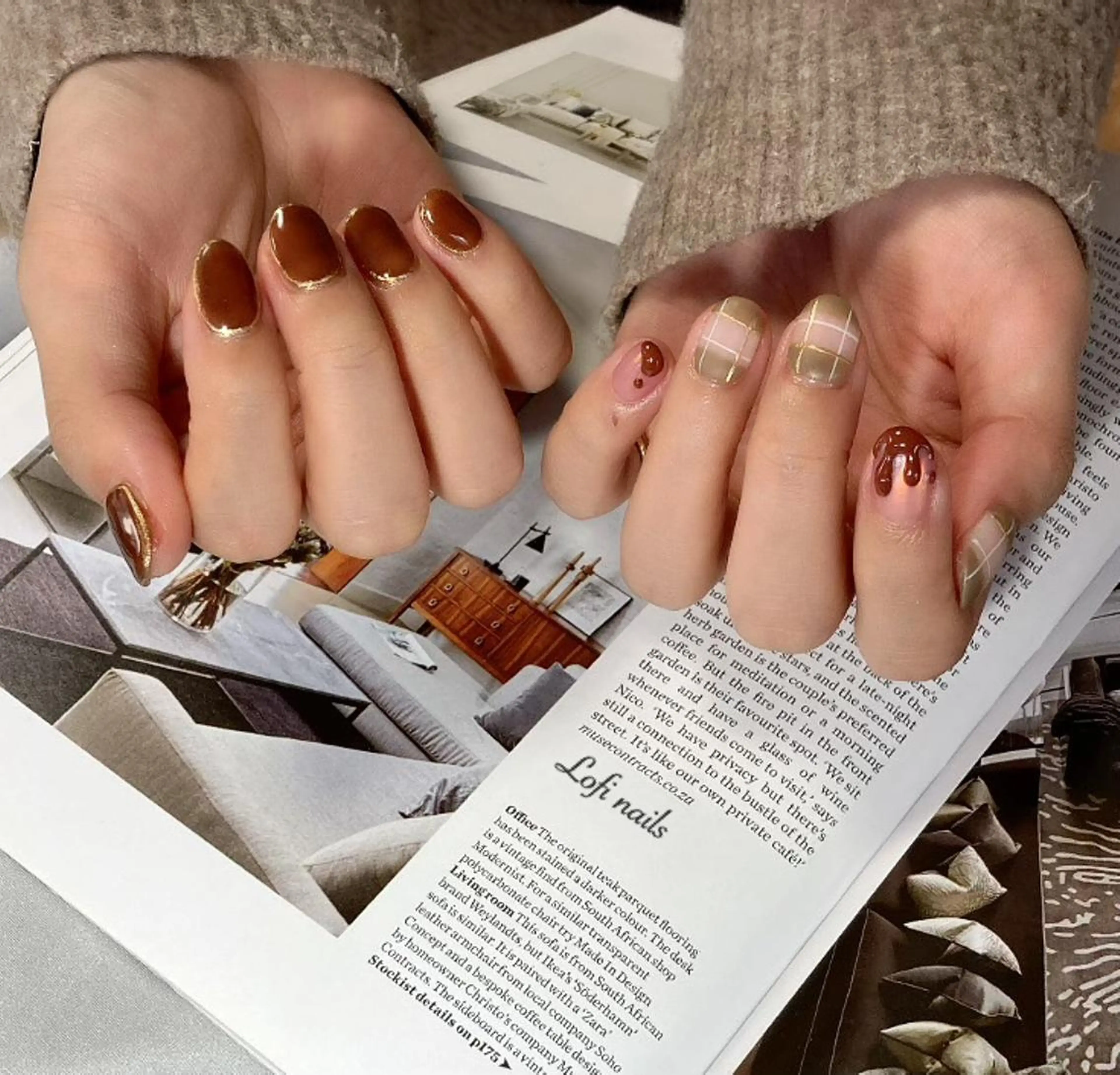 ショート ネイル Lofi nails ゆきこのネイルデザイン