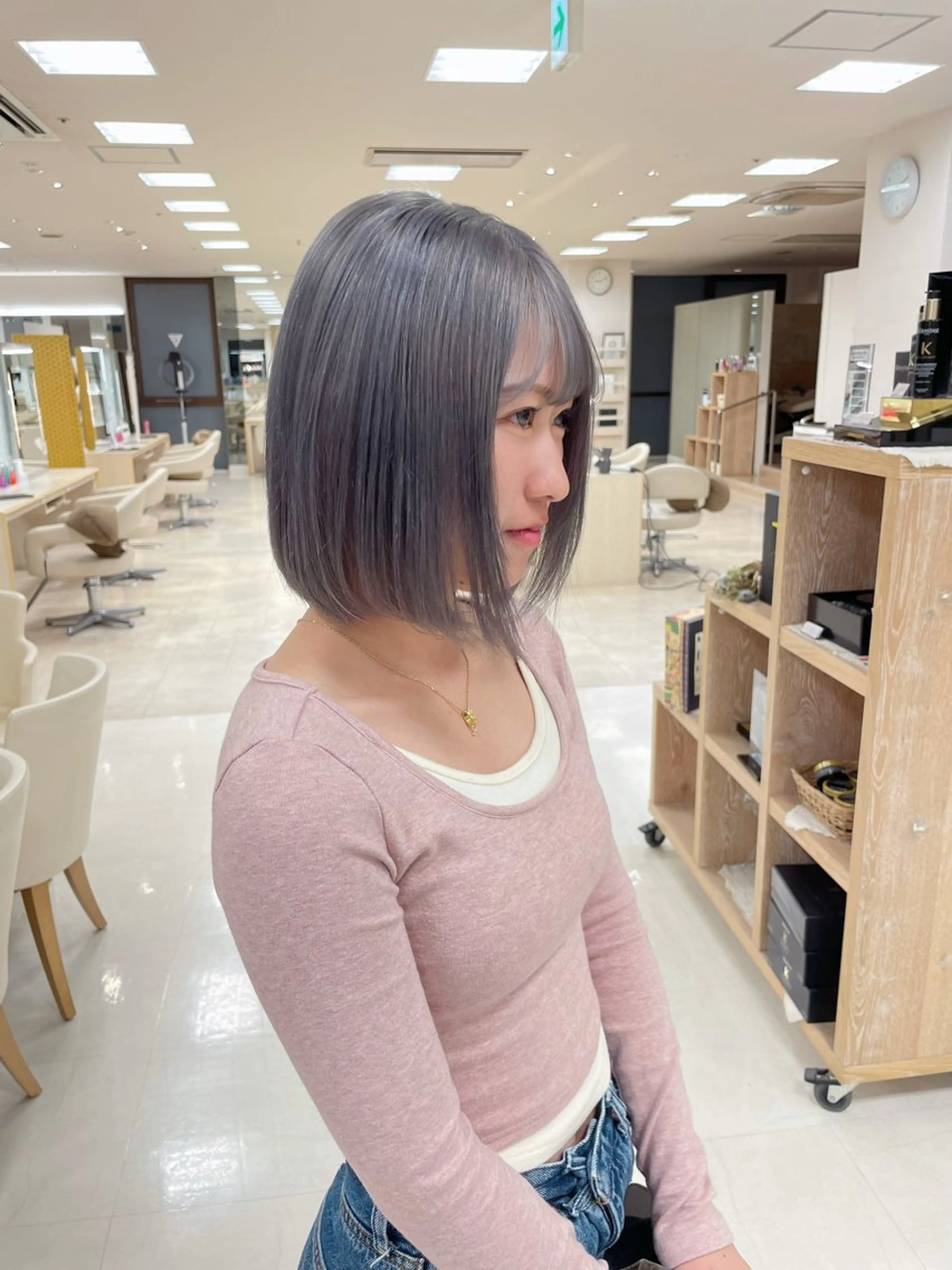ミディアム カラー ヘアアレンジ 🍒KIKUCHI KANAE🍒のヘアスタイル