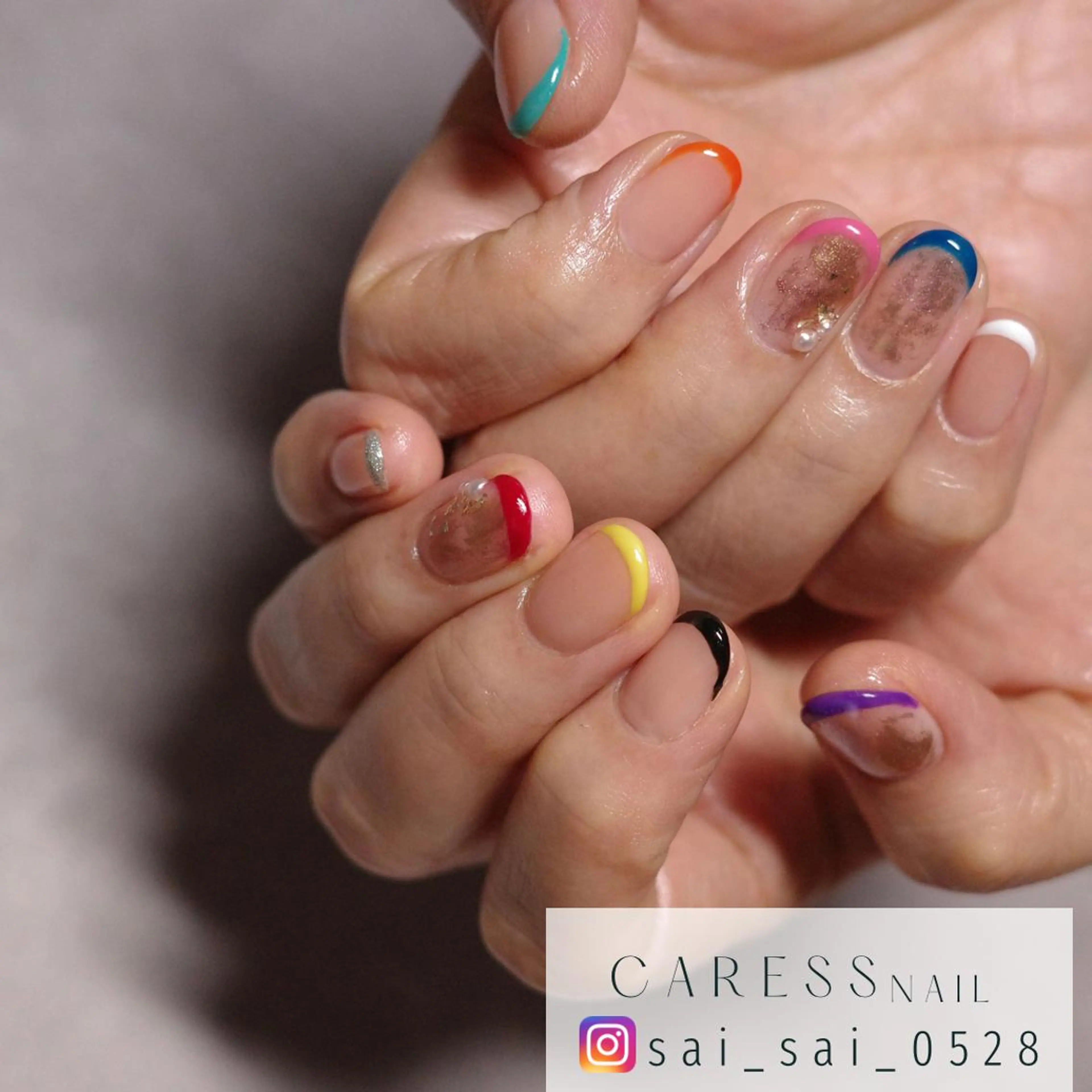 ネイル caress  nail カレスネイル　代々木上原所属・カレスネイル さいのネイルデザイン