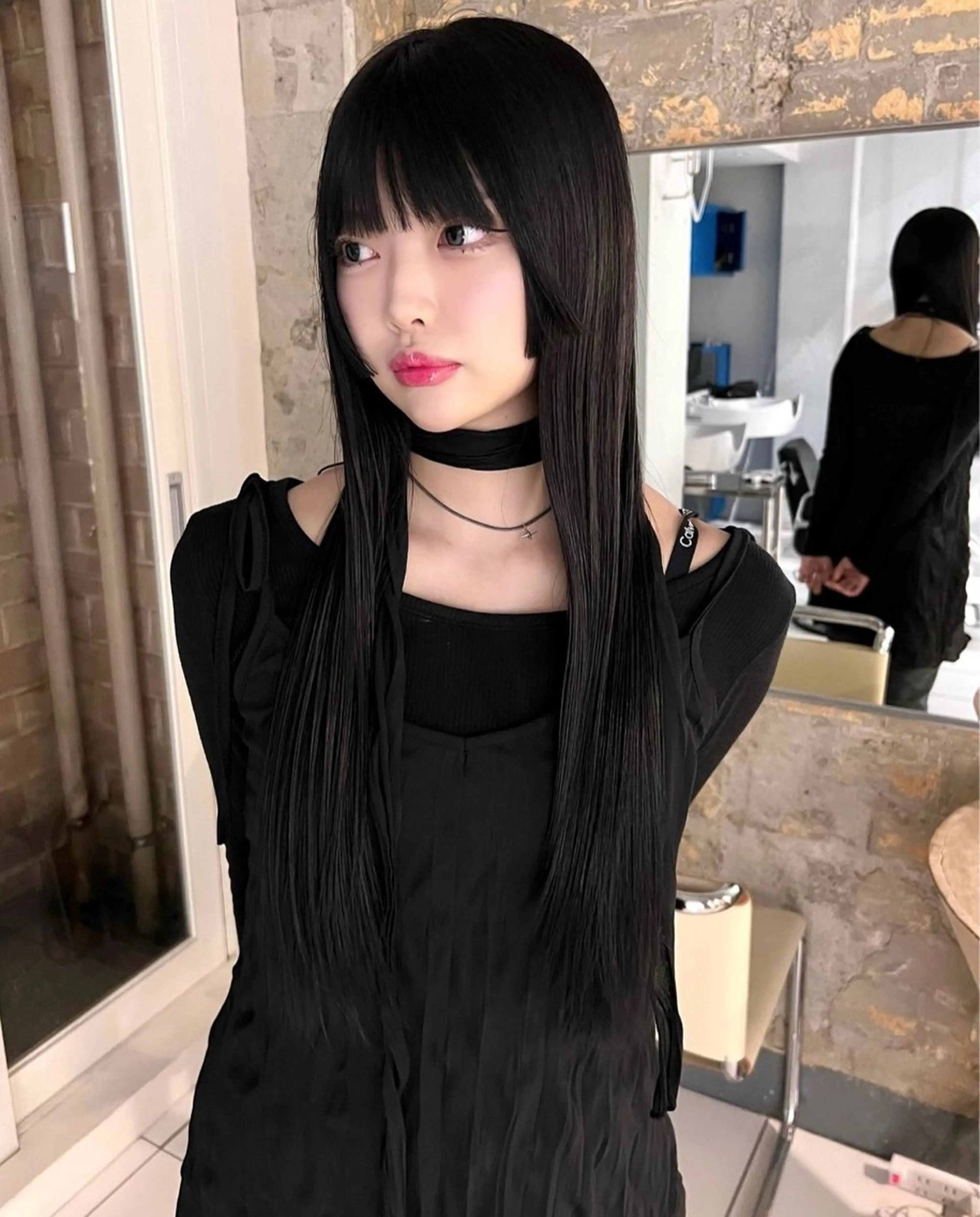 ロング 姫カット ロング 丹治 一輝ボブ/ショートのヘアスタイル