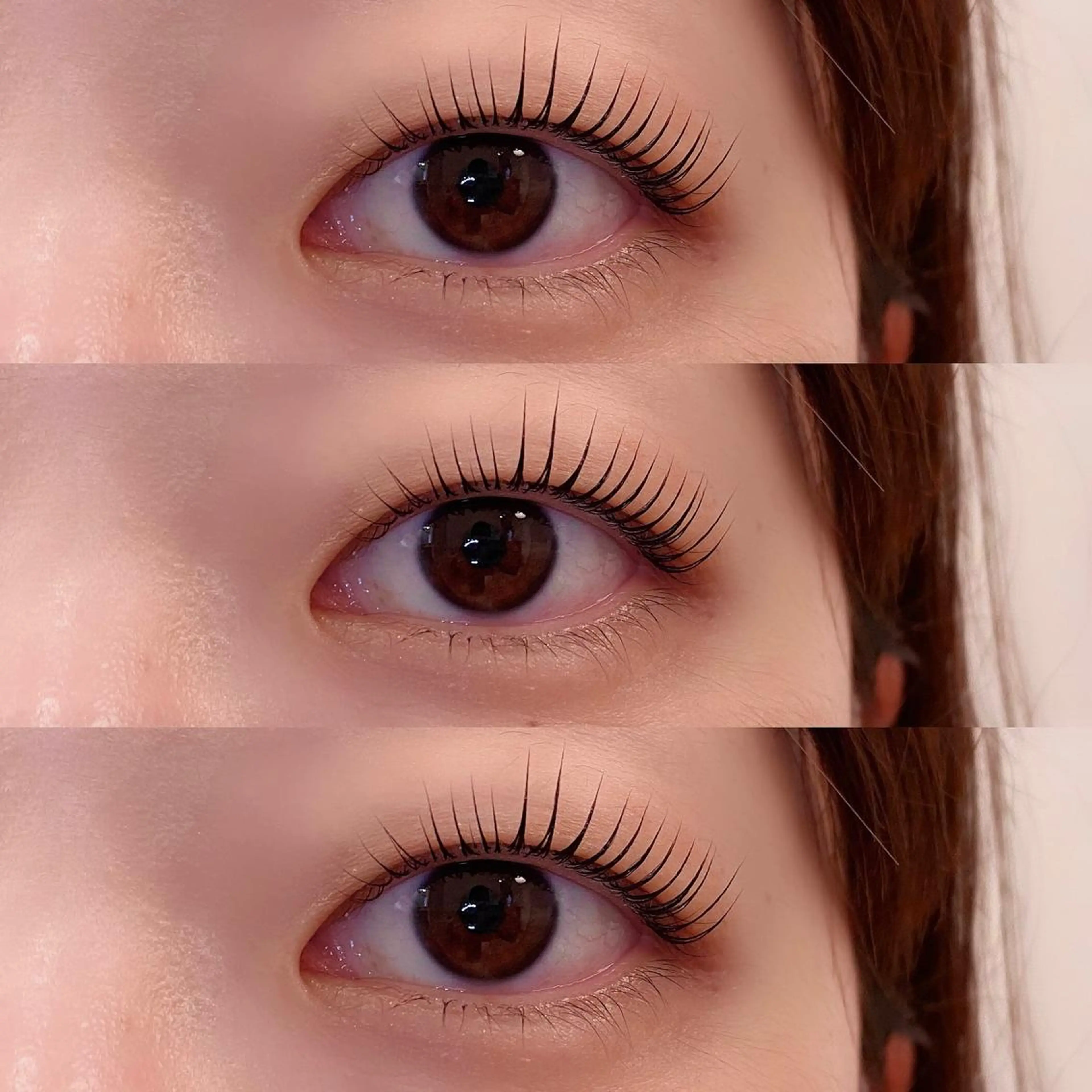 マツエク・マツパ パリジェンヌラッシュリフト miin所属・MIZUHO .のマツエク・マツパデザイン