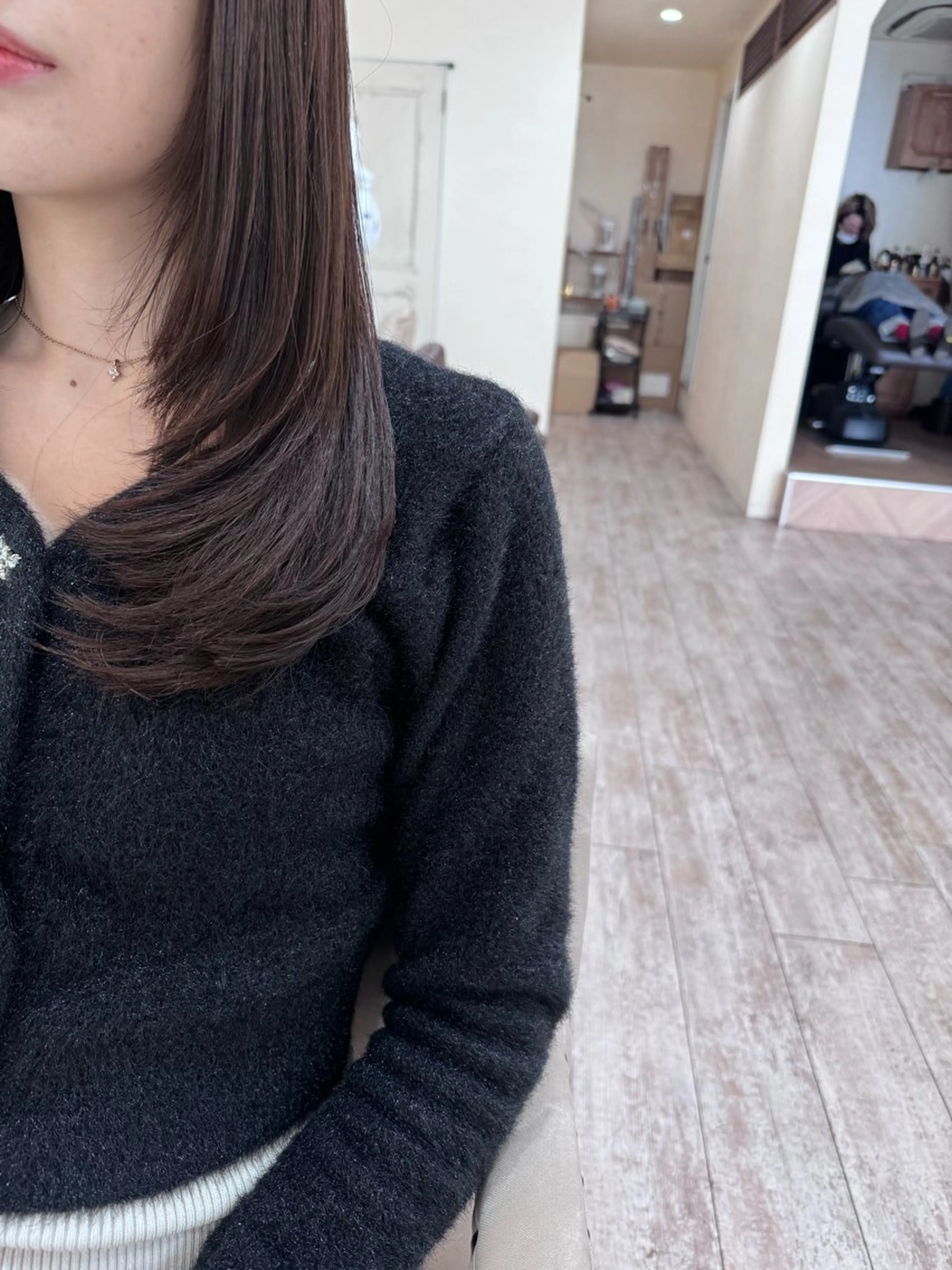 ロング カラー ヘアアレンジ アディクシーカラー イルミナカラー 髪質改善 レイヤーカット カット ヘアカラー トリートメント 新越谷noble店長 松本拓也▶◀*.のヘアスタイル