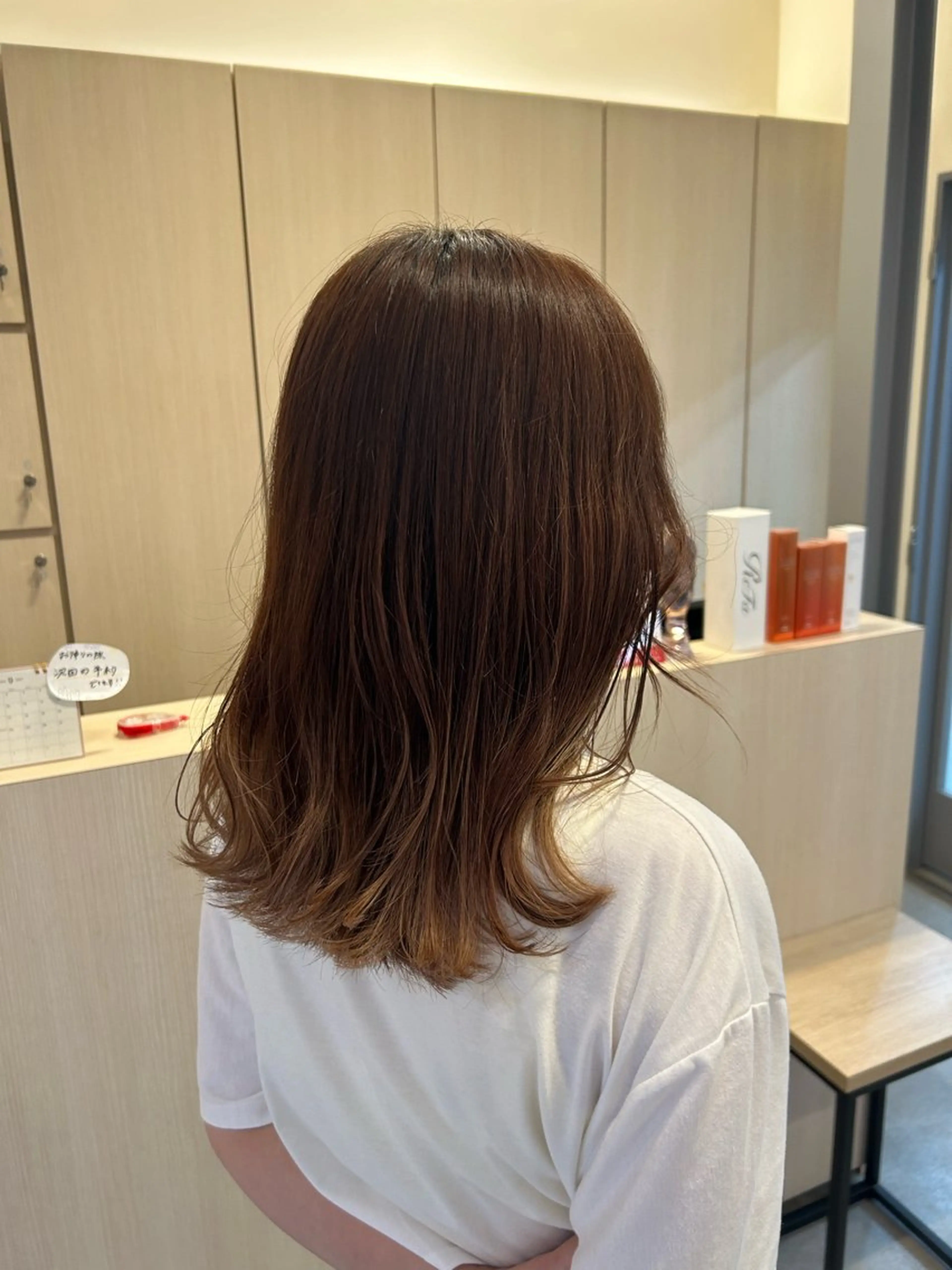 ミディアム 村上 一葉のヘアスタイル