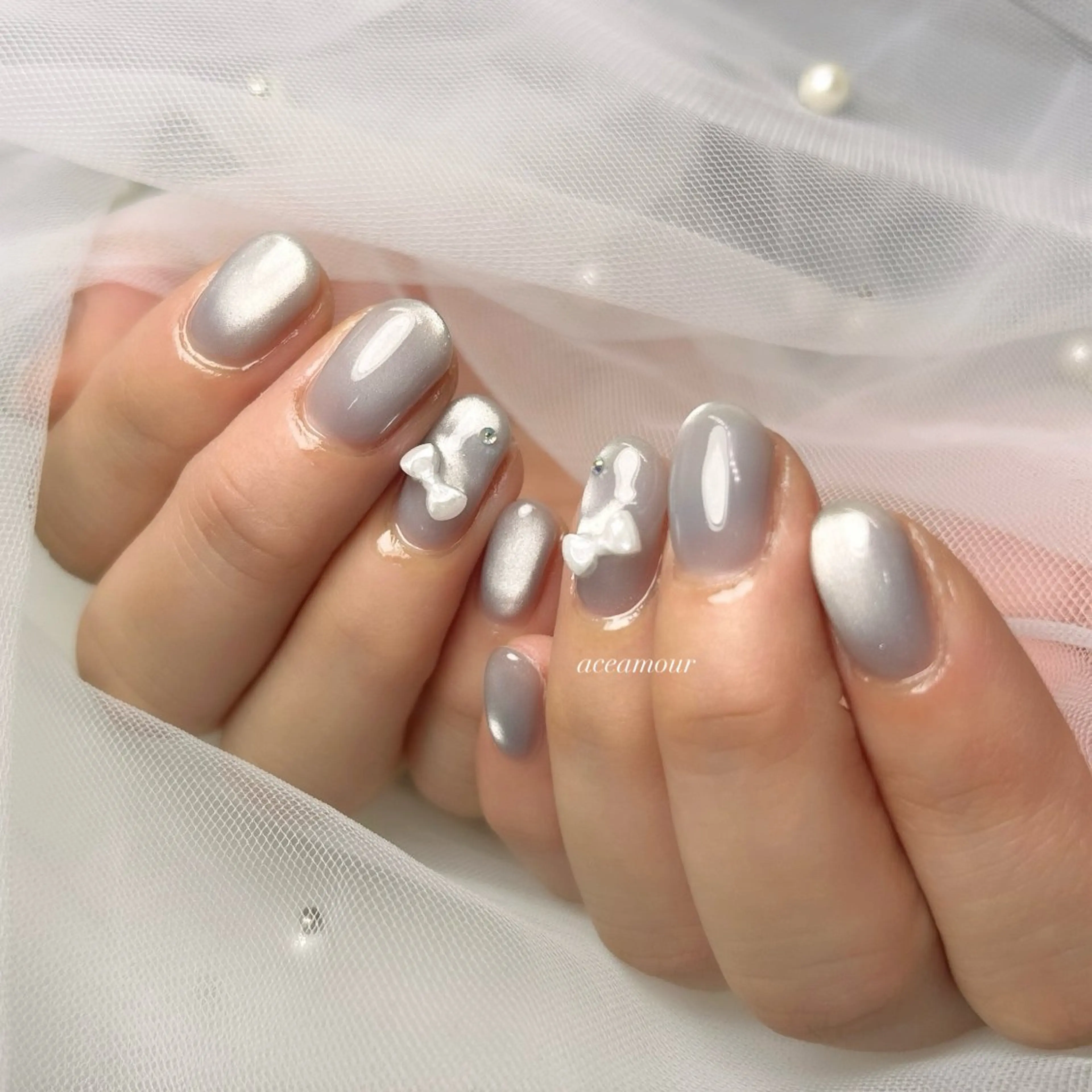 ネイル ネイル/耳つぼ /新ホワイトニングのネイルデザイン