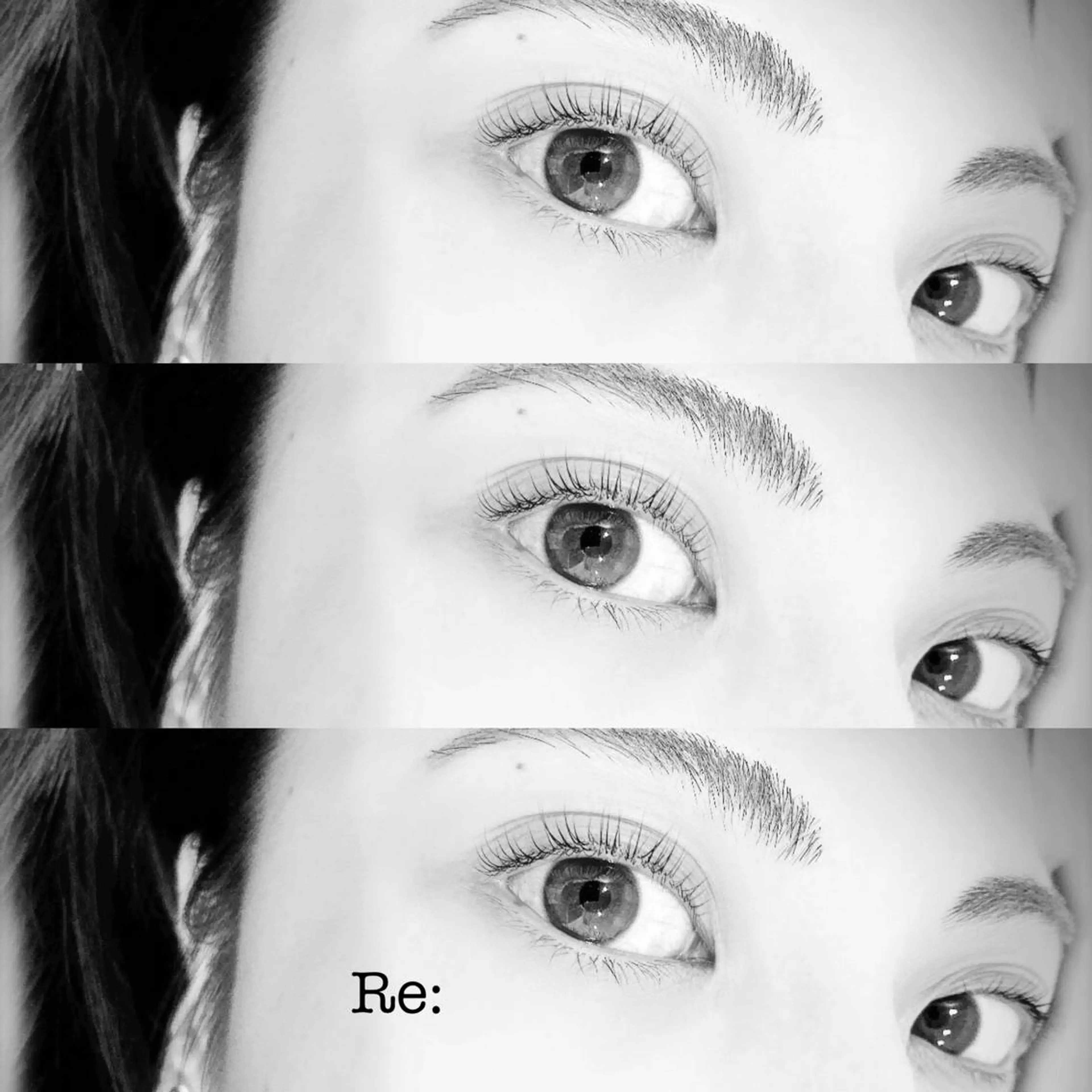 マツエク・マツパ フラットラッシュ 一重×まつ毛パーマ Lash Re：のマツエク・マツパデザイン