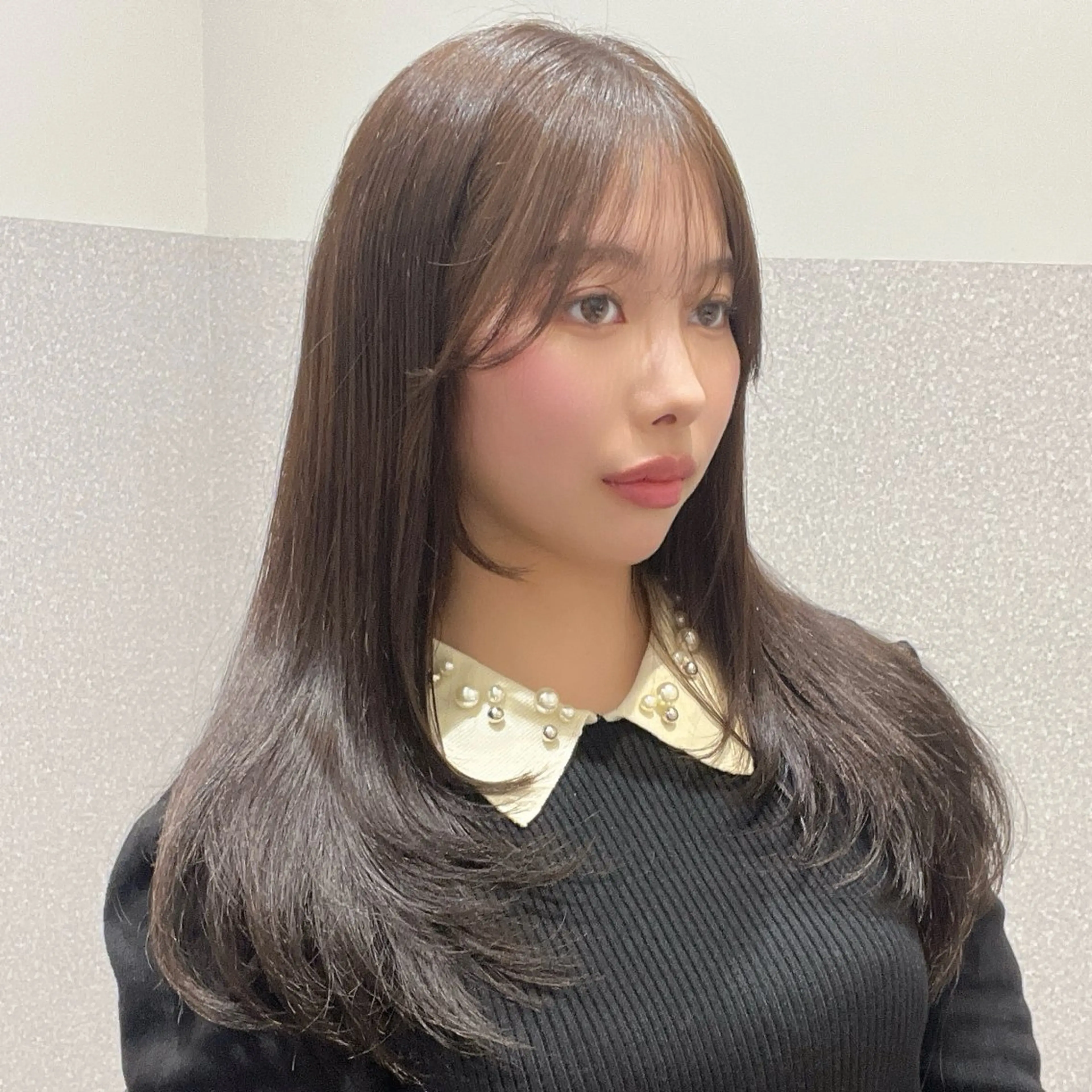 ミディアム カラー レイヤーカット カット ヘアカラー 💖暖色・ハイトーン 🐈みおり💖のヘアスタイル