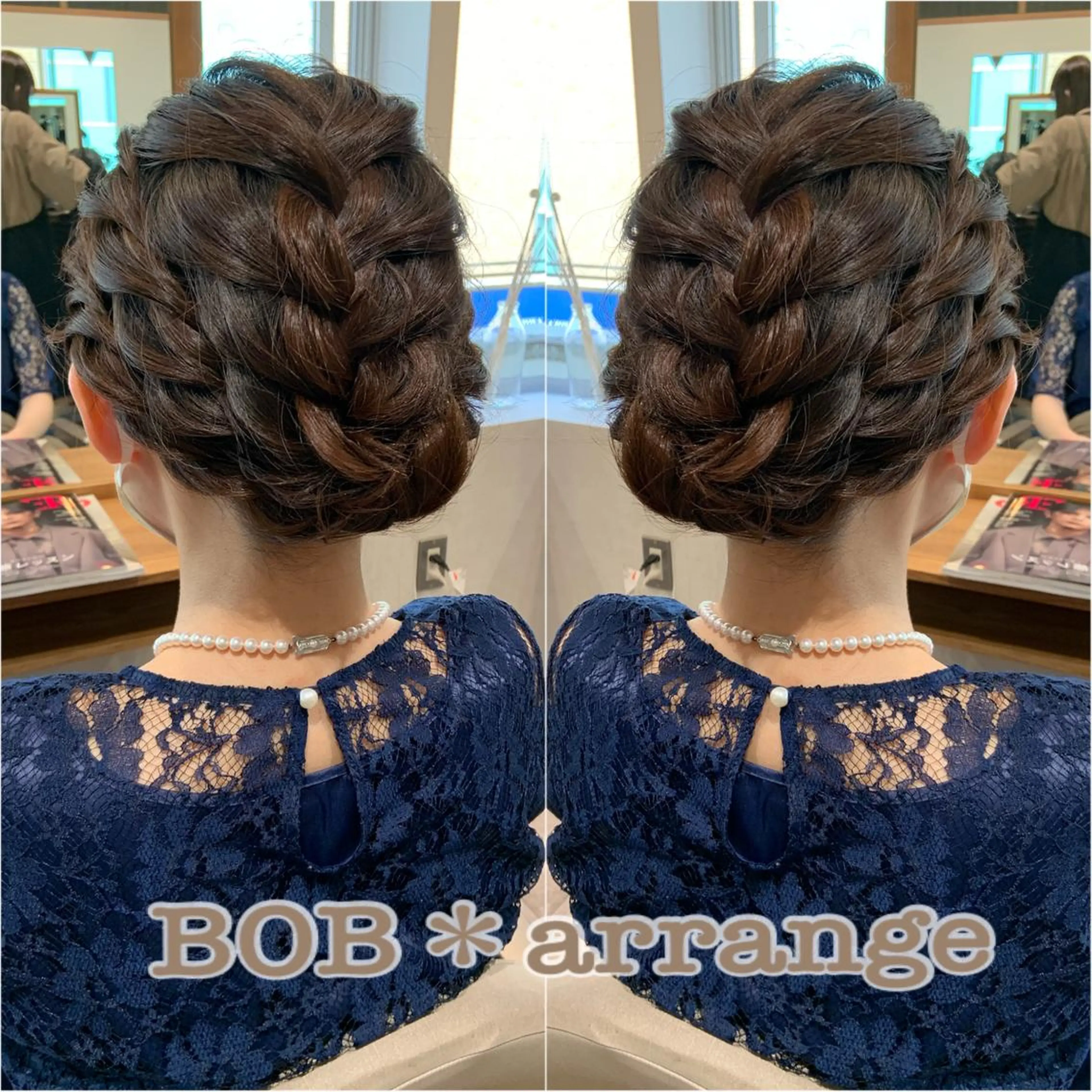 ショート ヘアアレンジ ヘアセット rita atelier 【リタ】所属・韓国hair🦋 Nanaのヘアスタイル