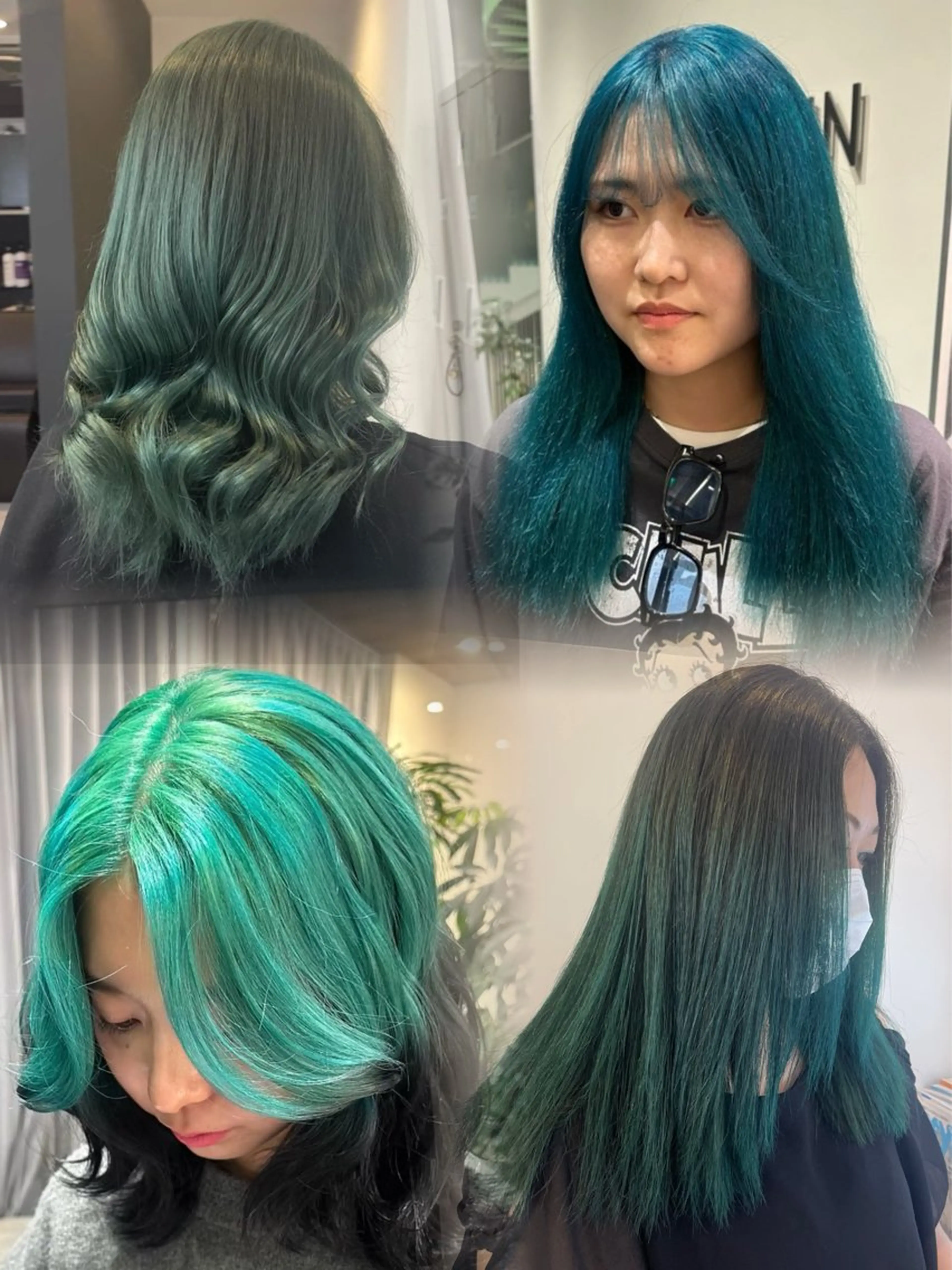 ロング カラー ブリーチ ケアブリーチ ダブルカラー ハイトーンカラー 韓国風ヘア salowin原宿iori所属・💋ハイトーンデザイ ンヘア💋A'nyuのヘアスタイル